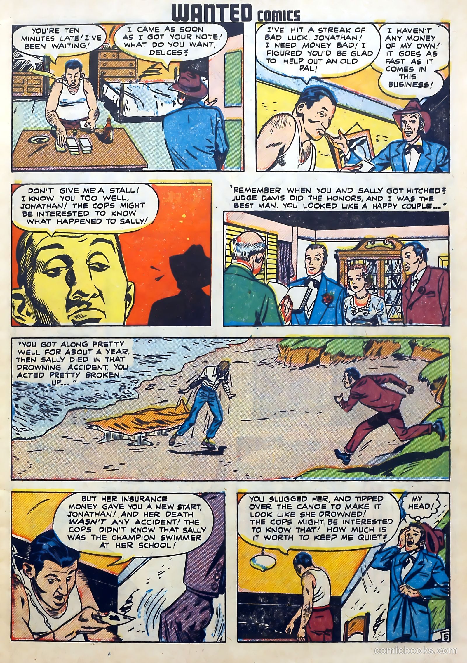 Wanted Comics #16 — page 7 of 52