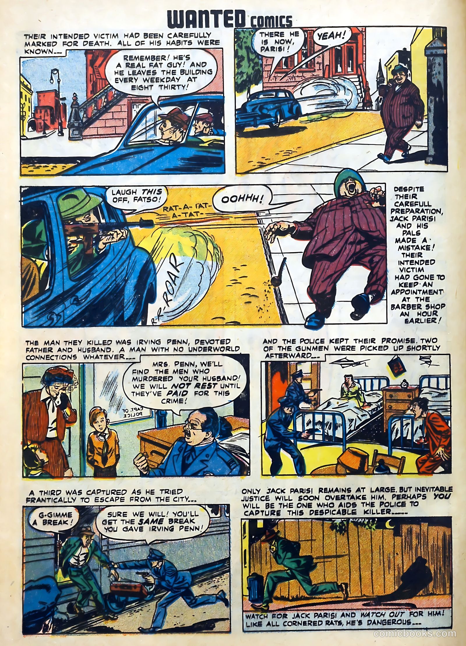 Wanted Comics #16 — page 16 of 52