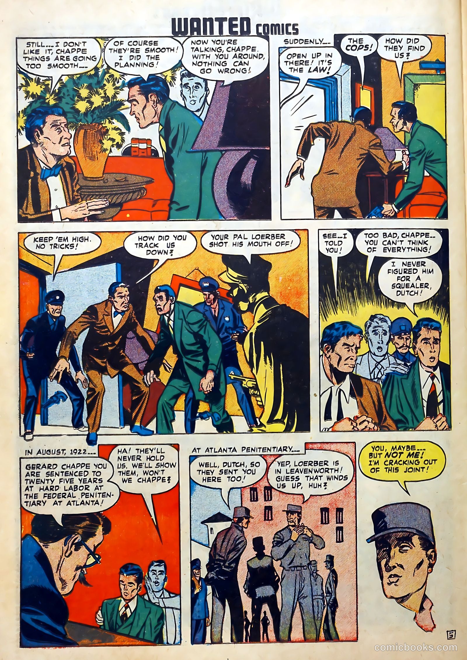 Wanted Comics #16 — page 36 of 52