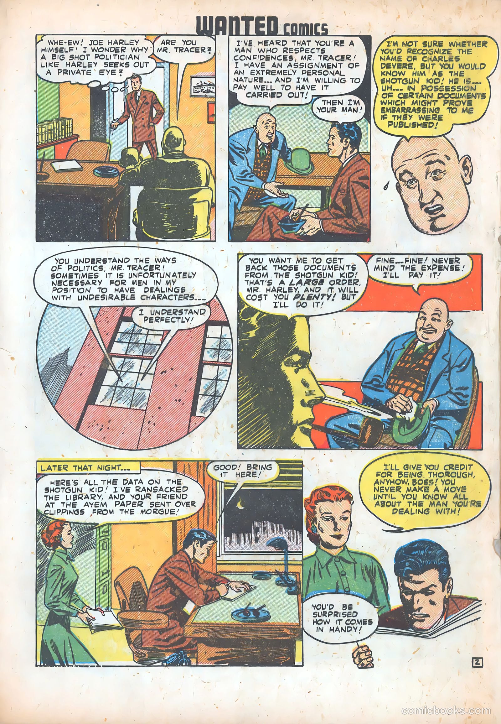 Wanted Comics #17 — page 4 of 52