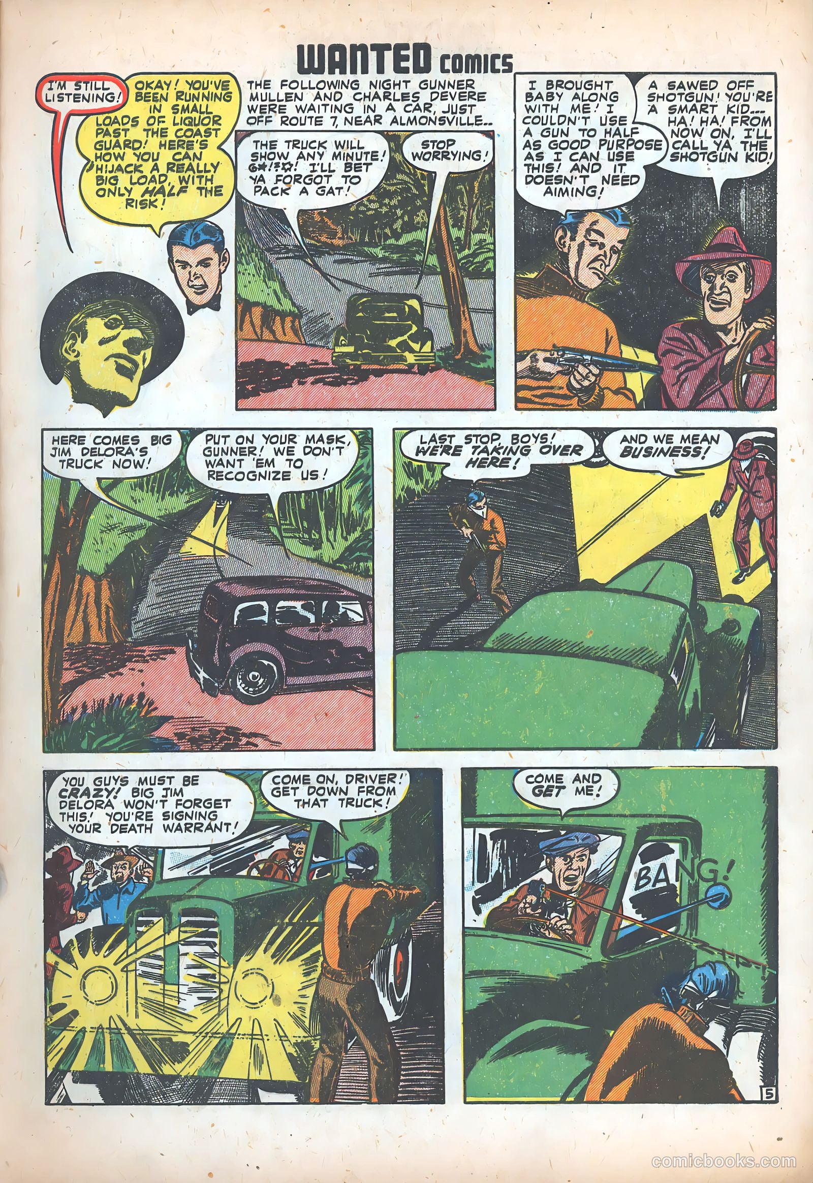 Wanted Comics #17 — page 7 of 52