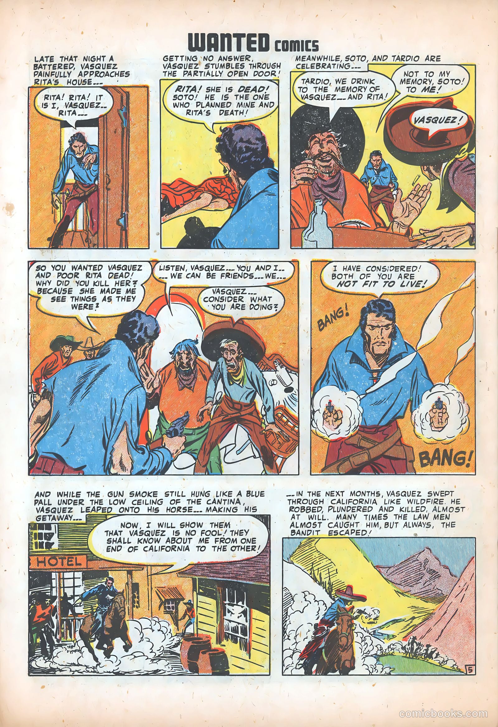 Wanted Comics #17 — page 36 of 52