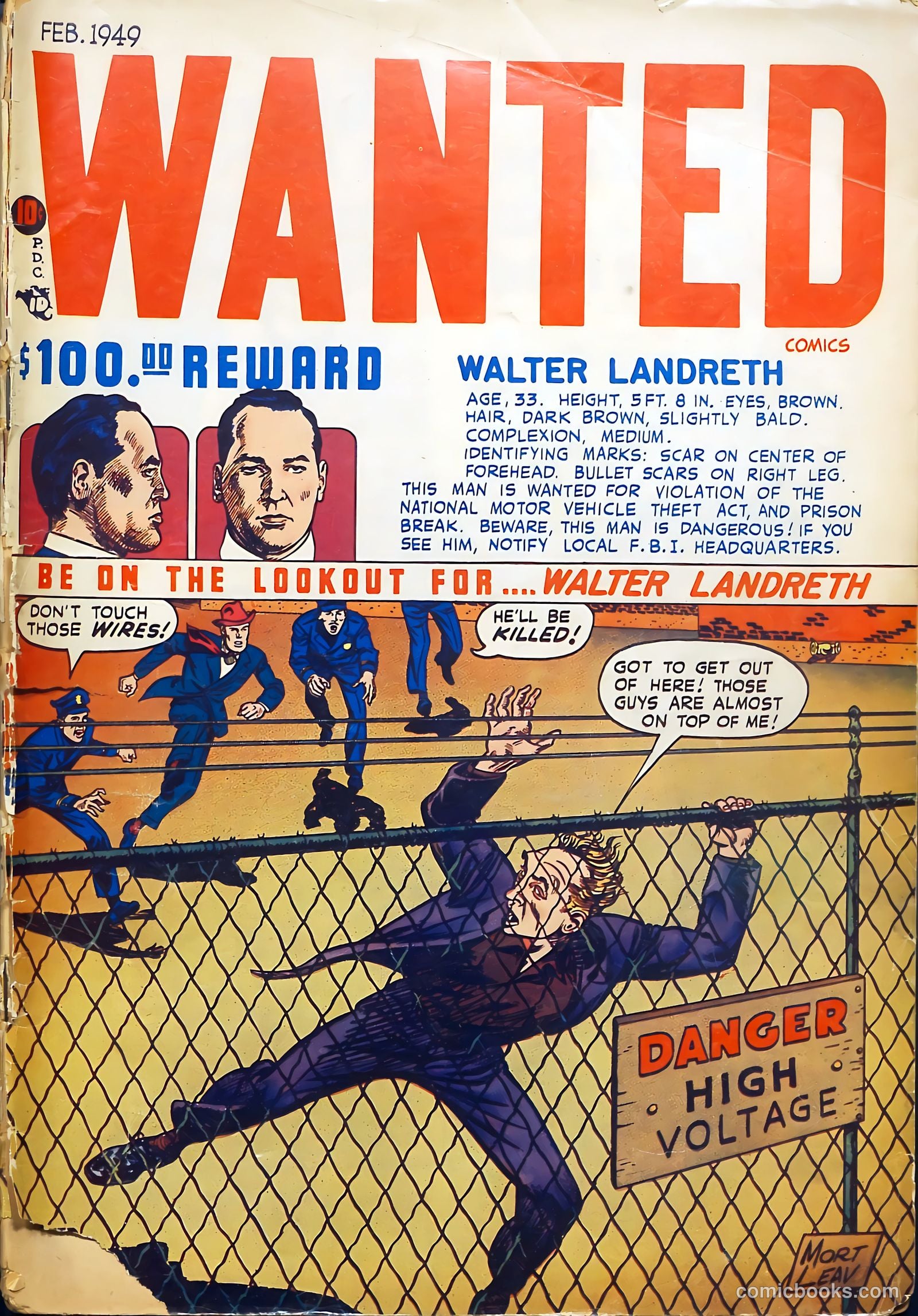 Wanted Comics #18 — page 1 of 52