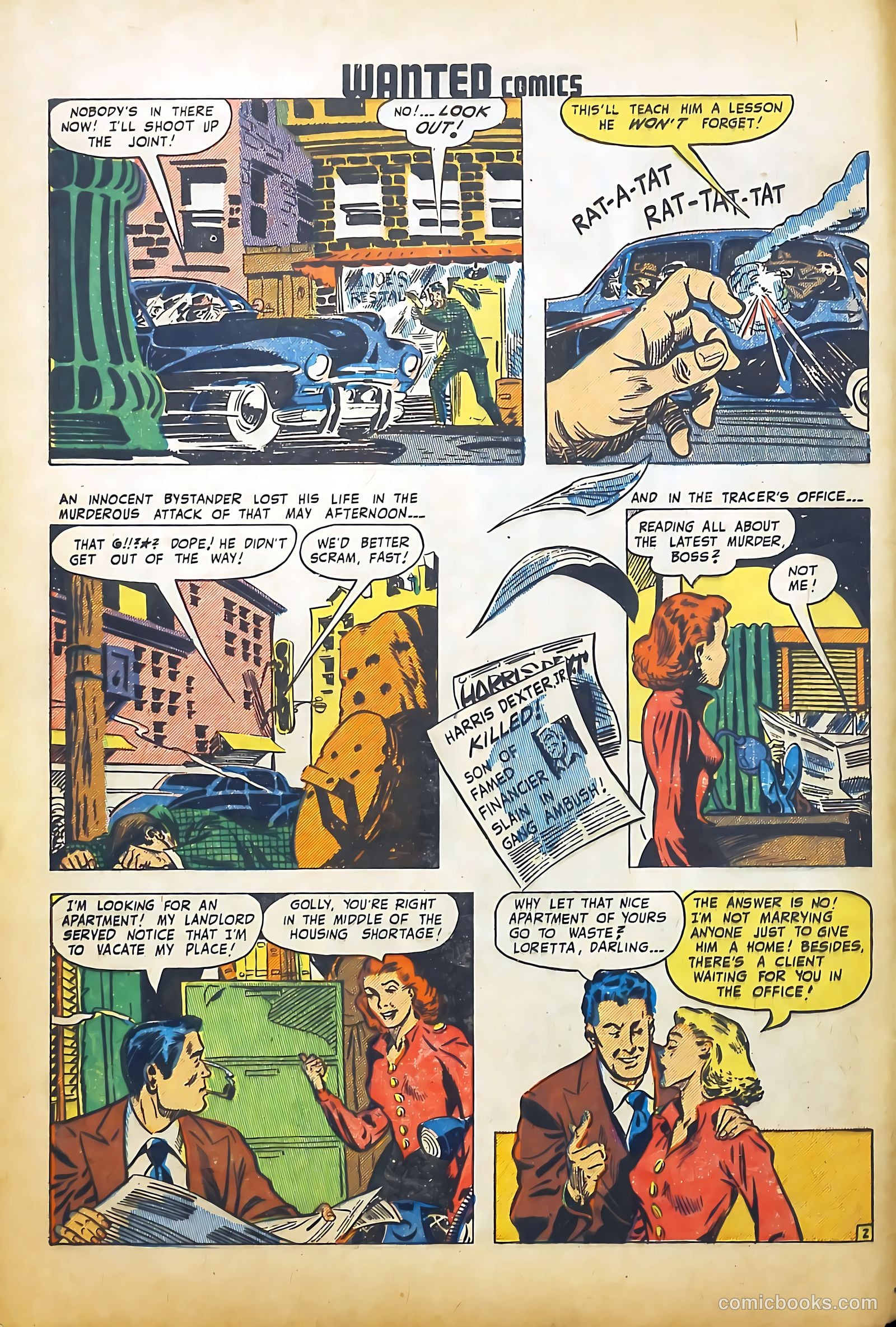 Wanted Comics #18 — page 4 of 52