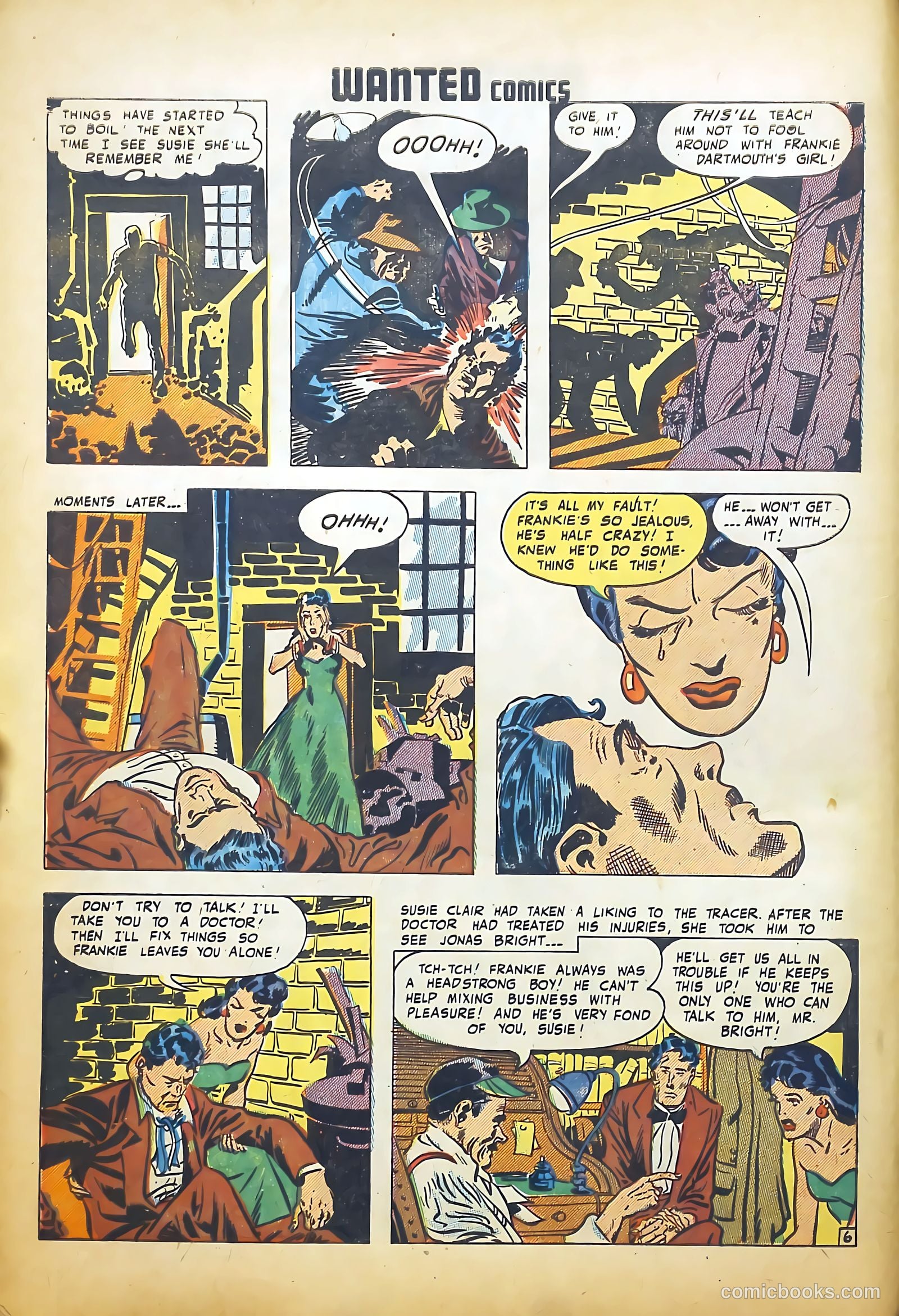 Wanted Comics #18 — page 8 of 52