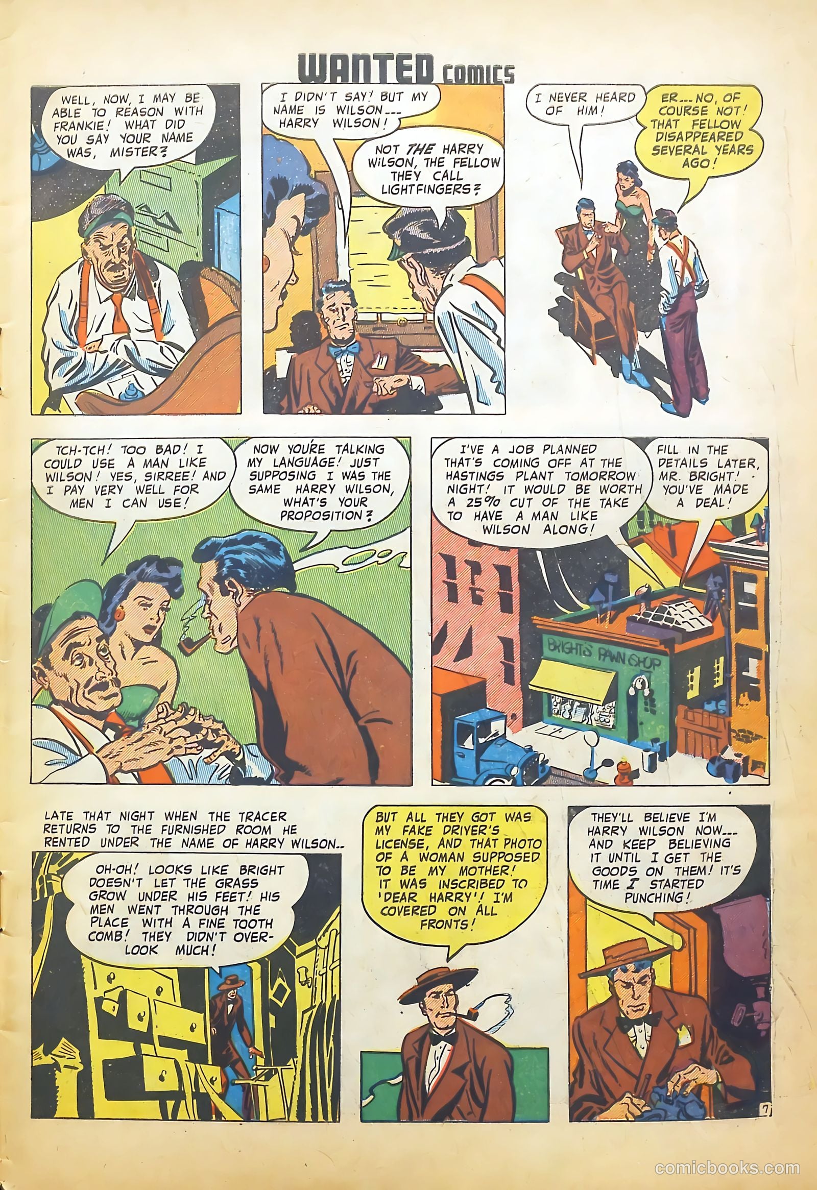 Wanted Comics #18 — page 9 of 52