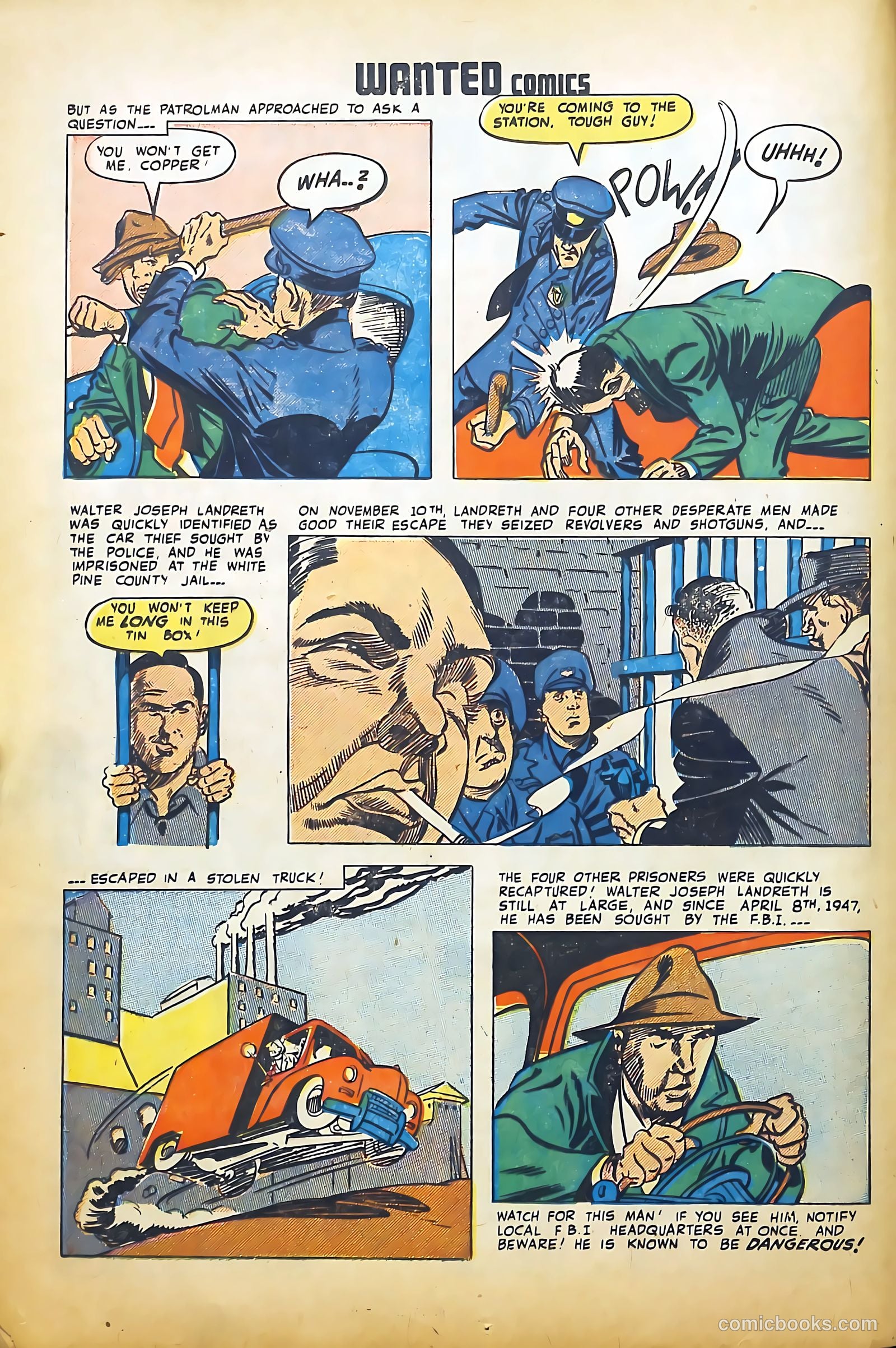 Wanted Comics #18 — page 18 of 52