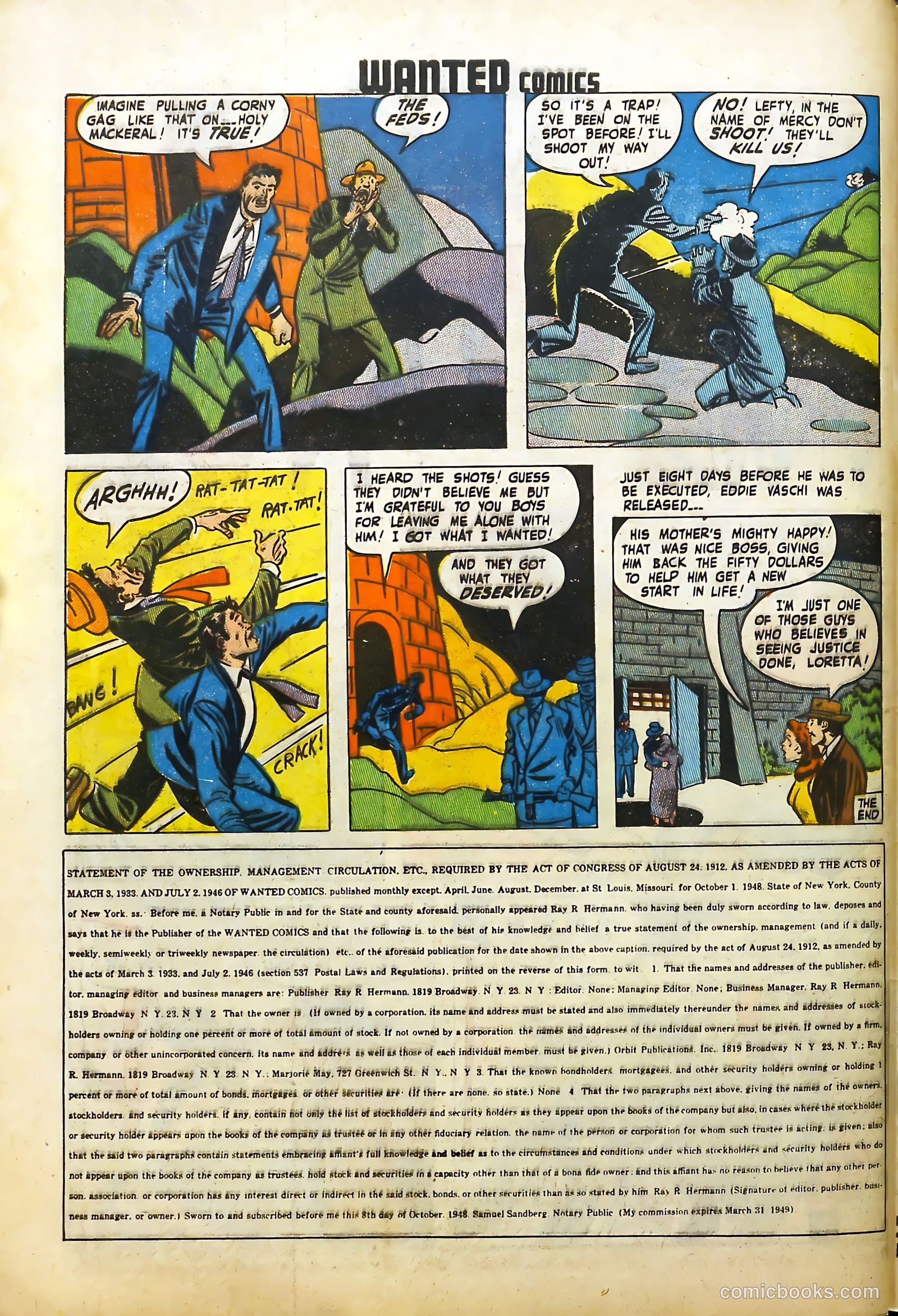 Wanted Comics #19 — page 48 of 53