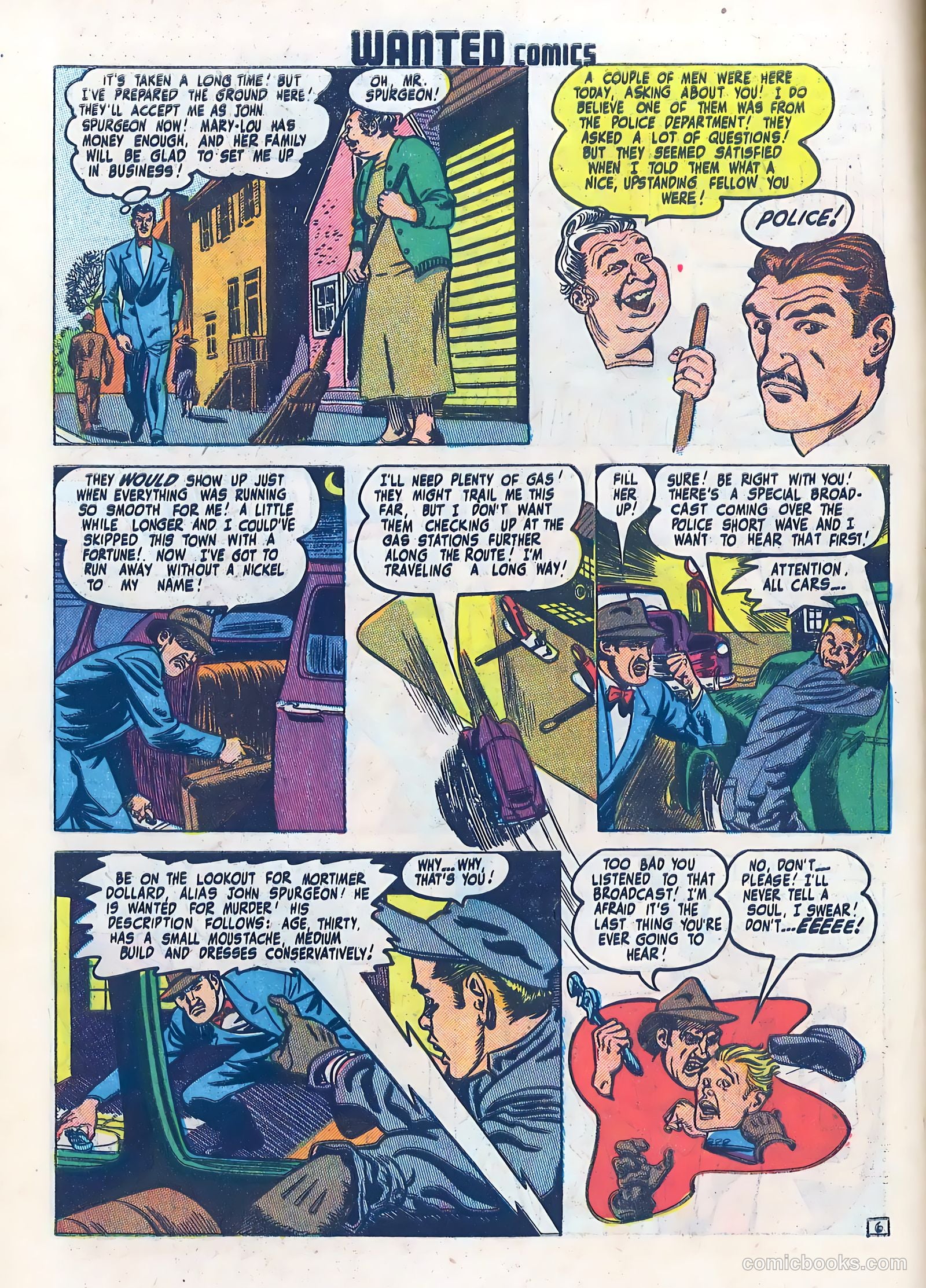 Wanted Comics #20 — page 8 of 53