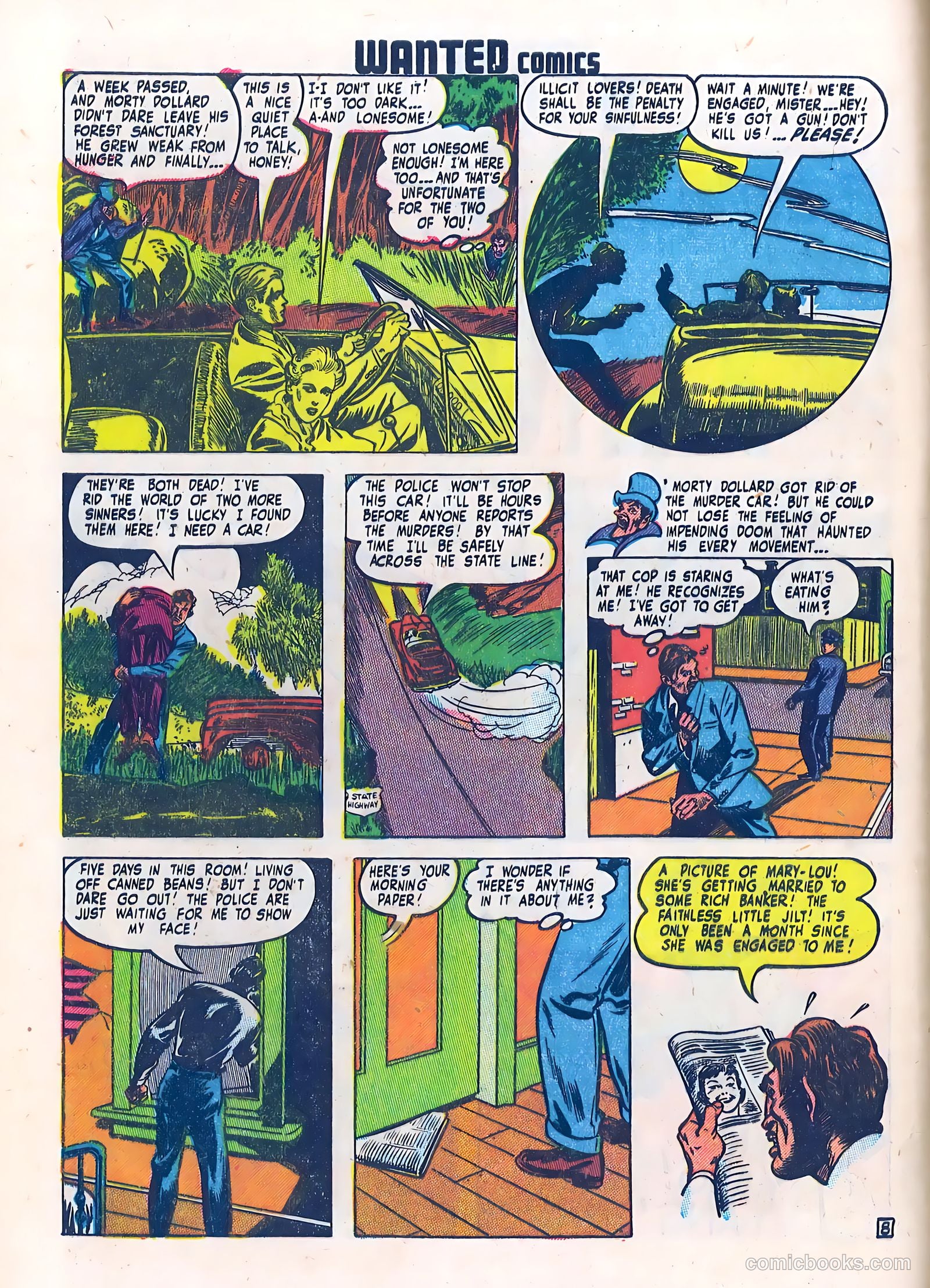 Wanted Comics #20 — page 10 of 53