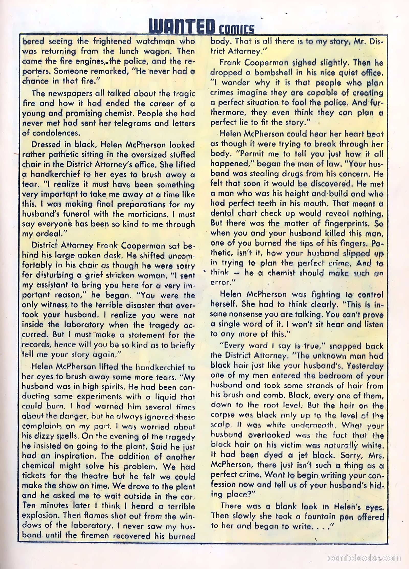 Wanted Comics #20 — page 35 of 53