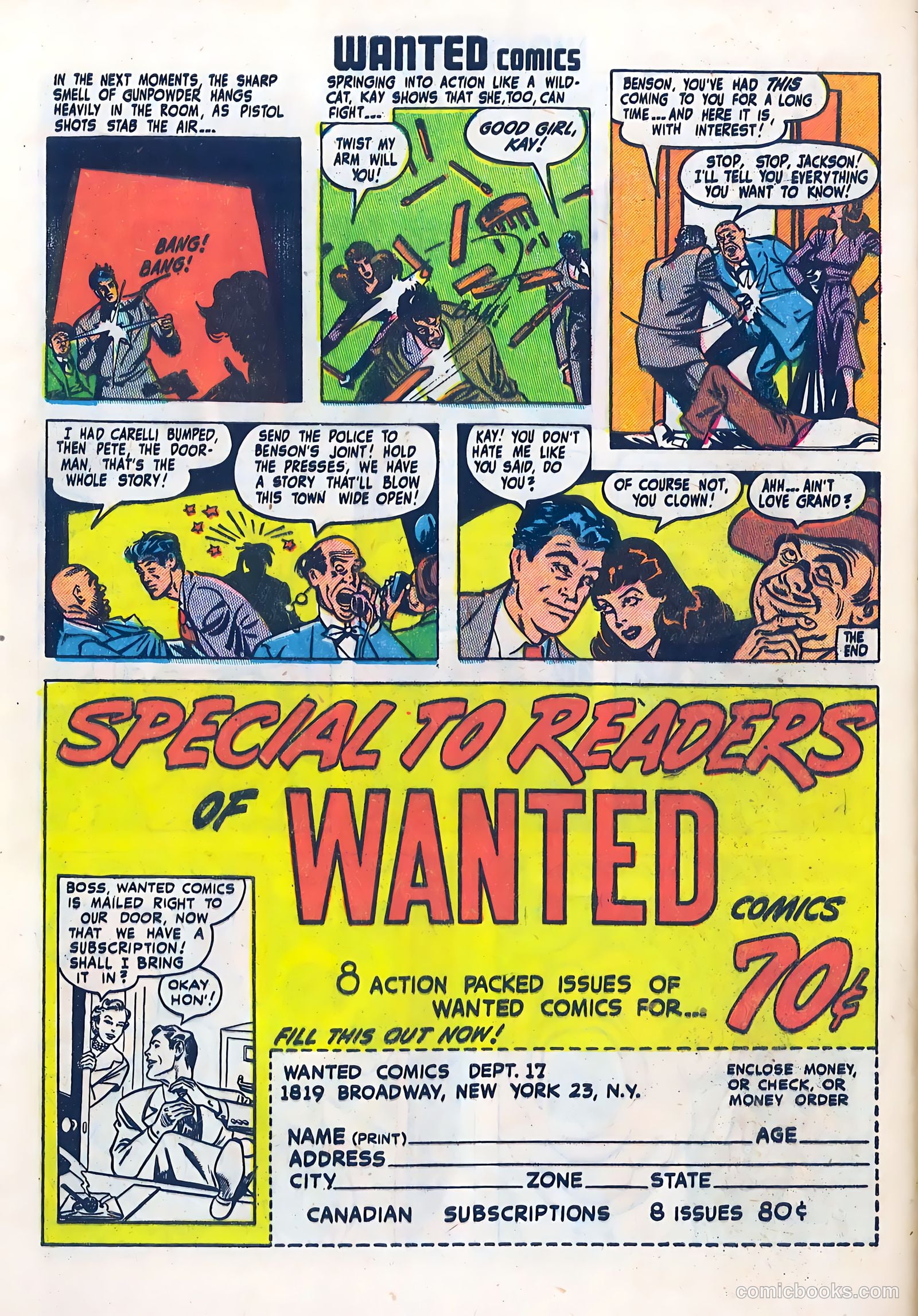 Wanted Comics #20 — page 46 of 53