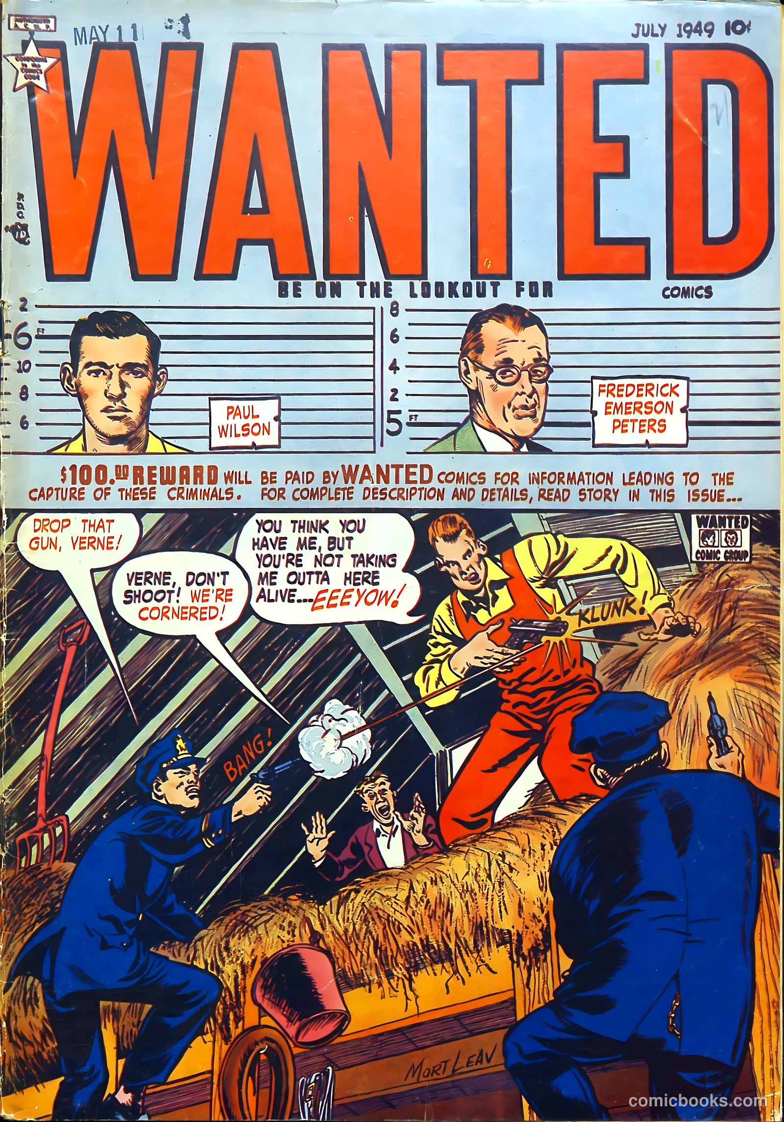 Wanted Comics #21 — page 1 of 52