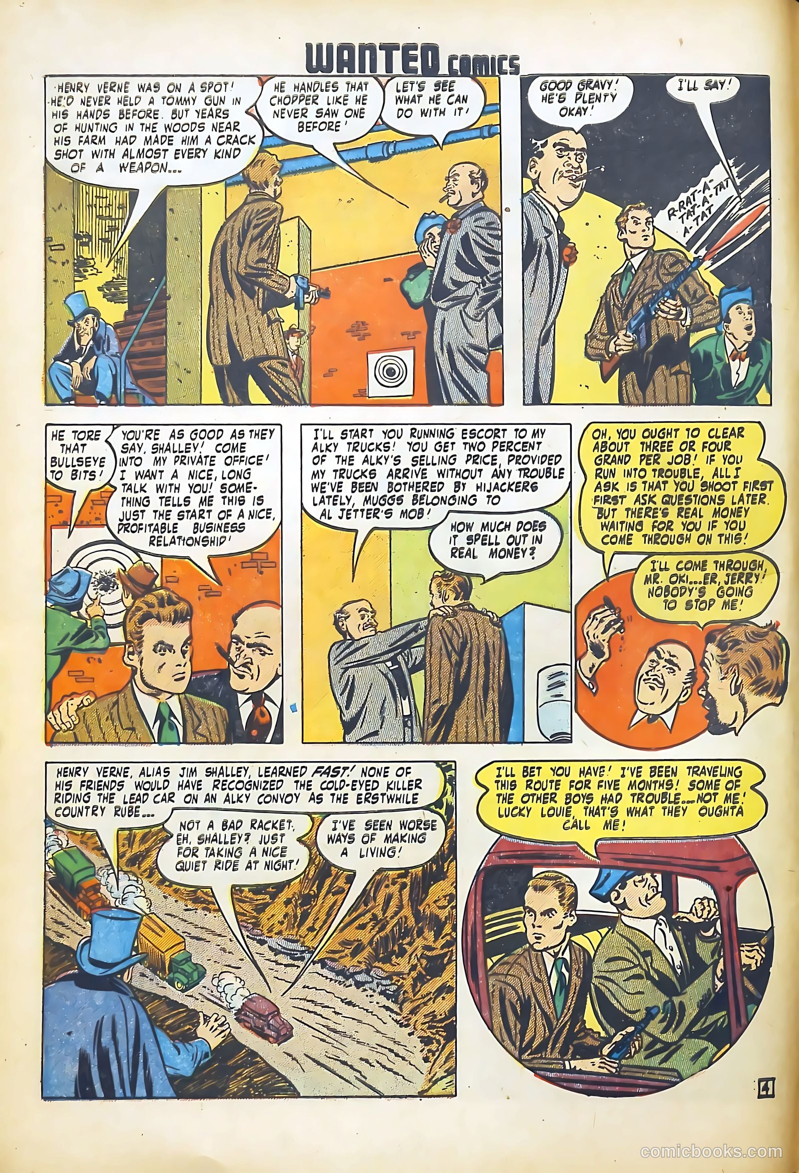 Wanted Comics #21 — page 6 of 52