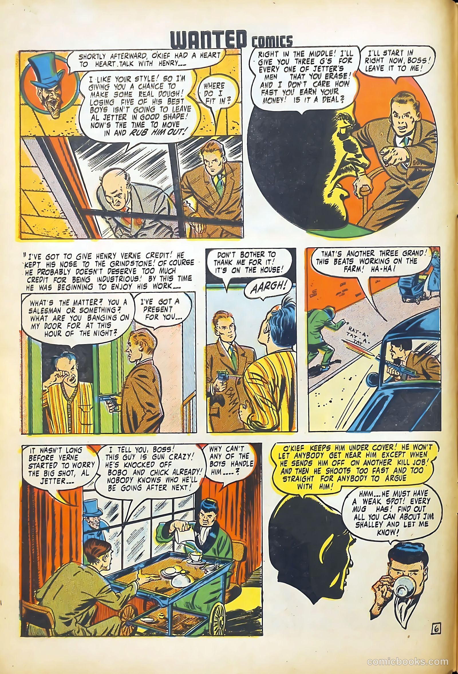 Wanted Comics #21 — page 8 of 52