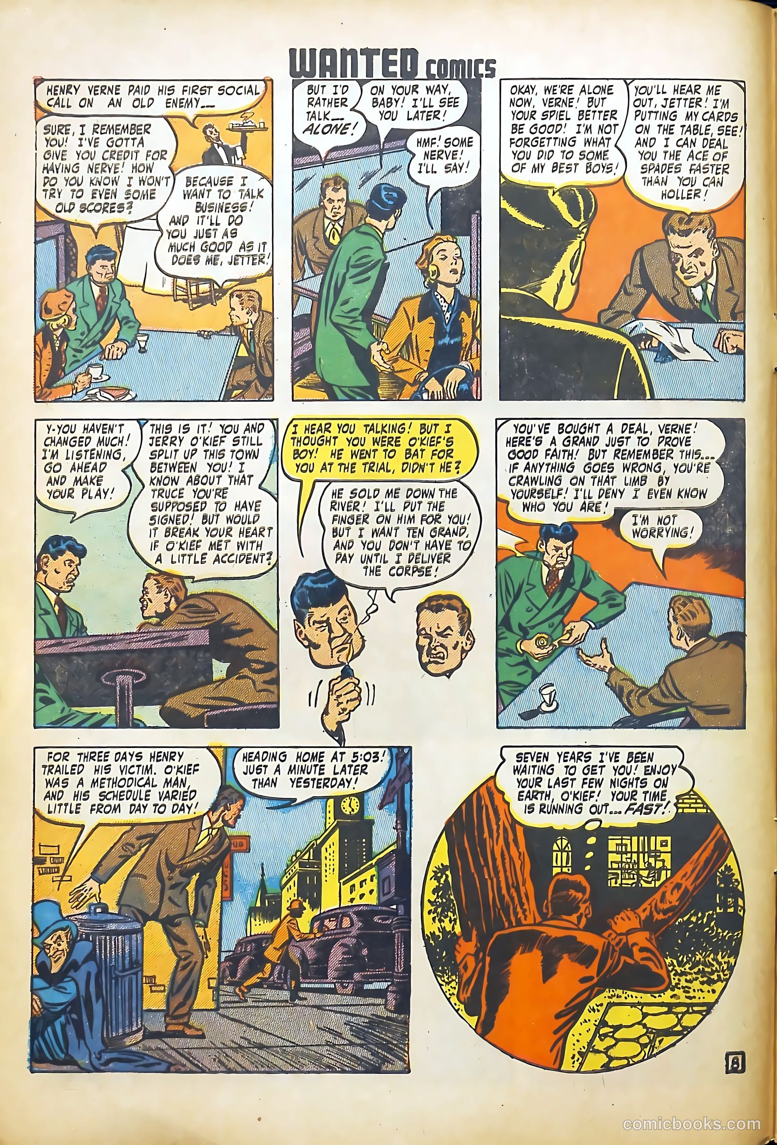 Wanted Comics #21 — page 11 of 52