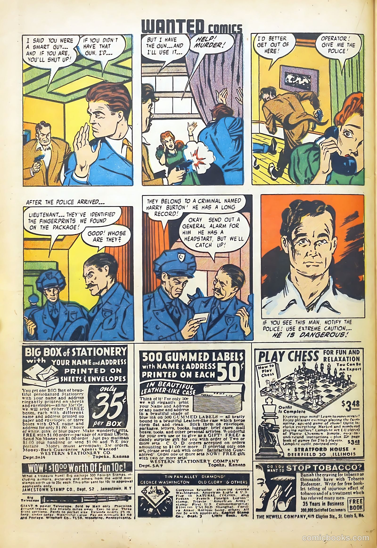 Wanted Comics #21 — page 36 of 52