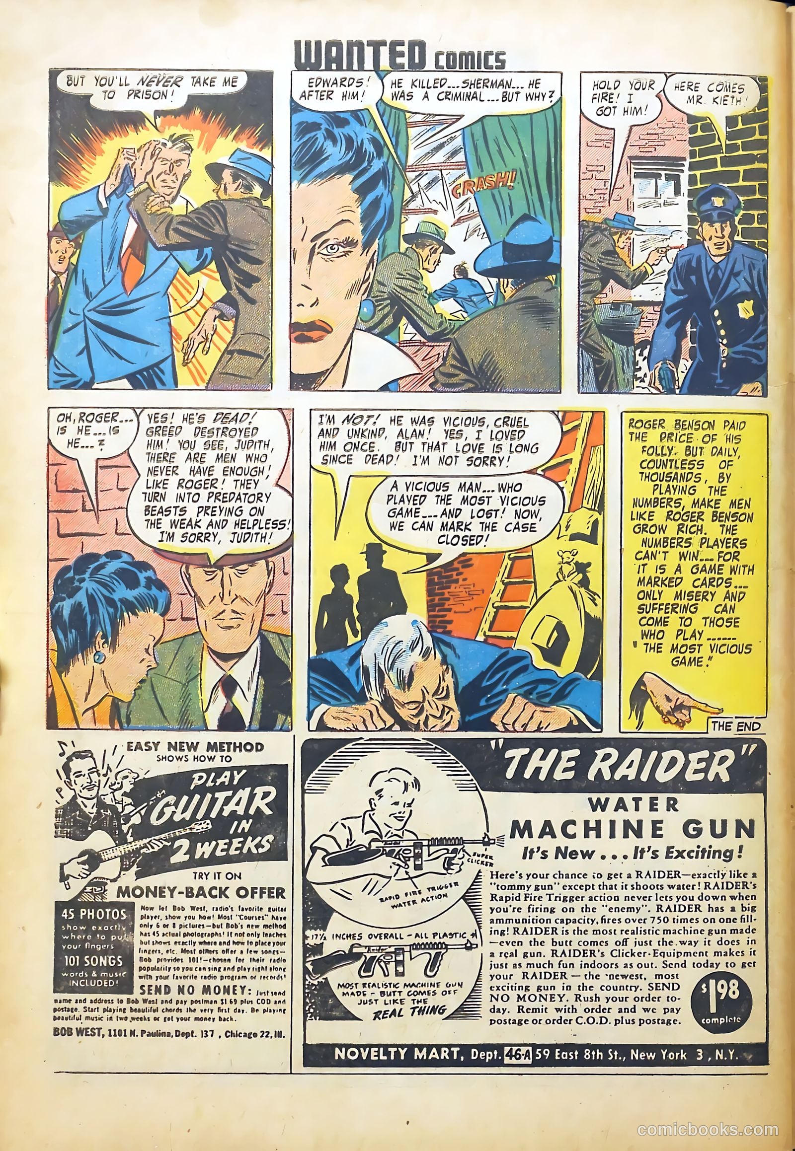 Wanted Comics #21 — page 48 of 52
