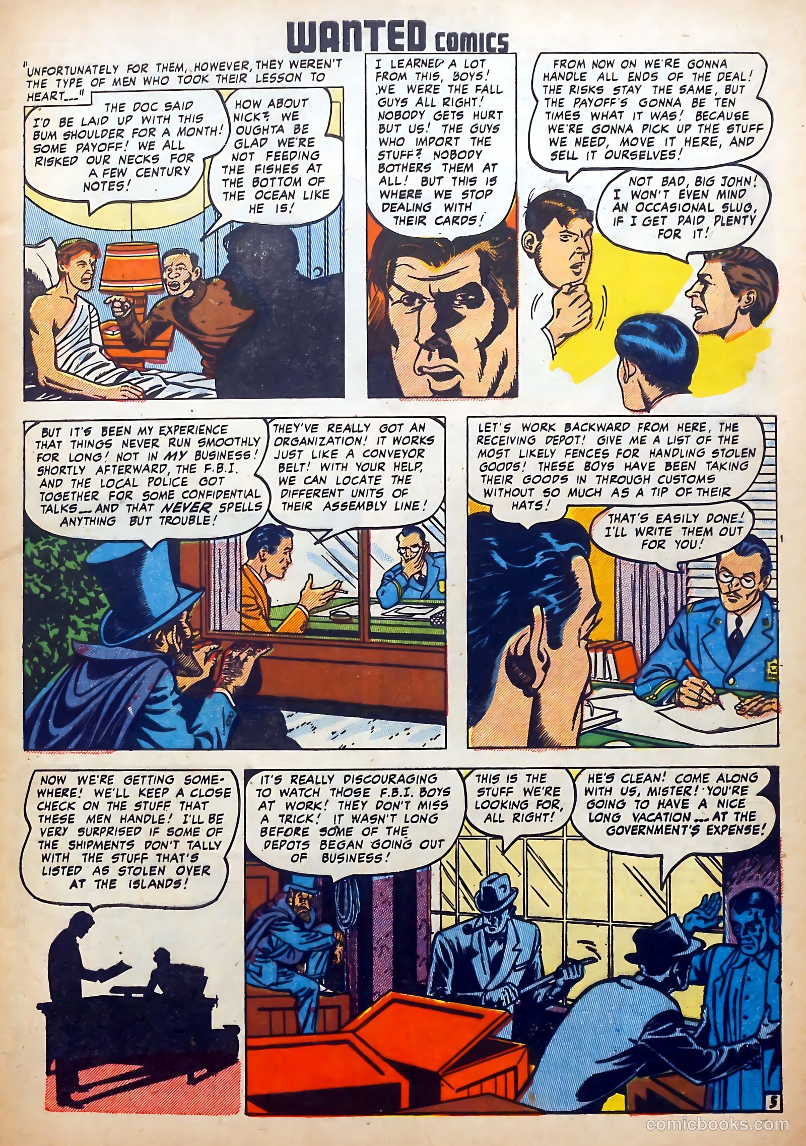 Wanted Comics #22 — page 7 of 52