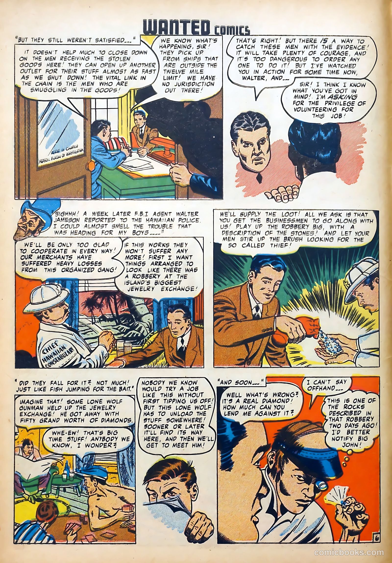 Wanted Comics #22 — page 8 of 52
