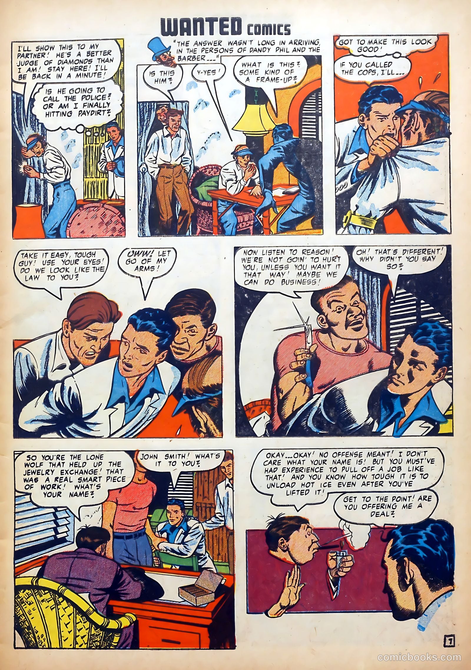 Wanted Comics #22 — page 9 of 52