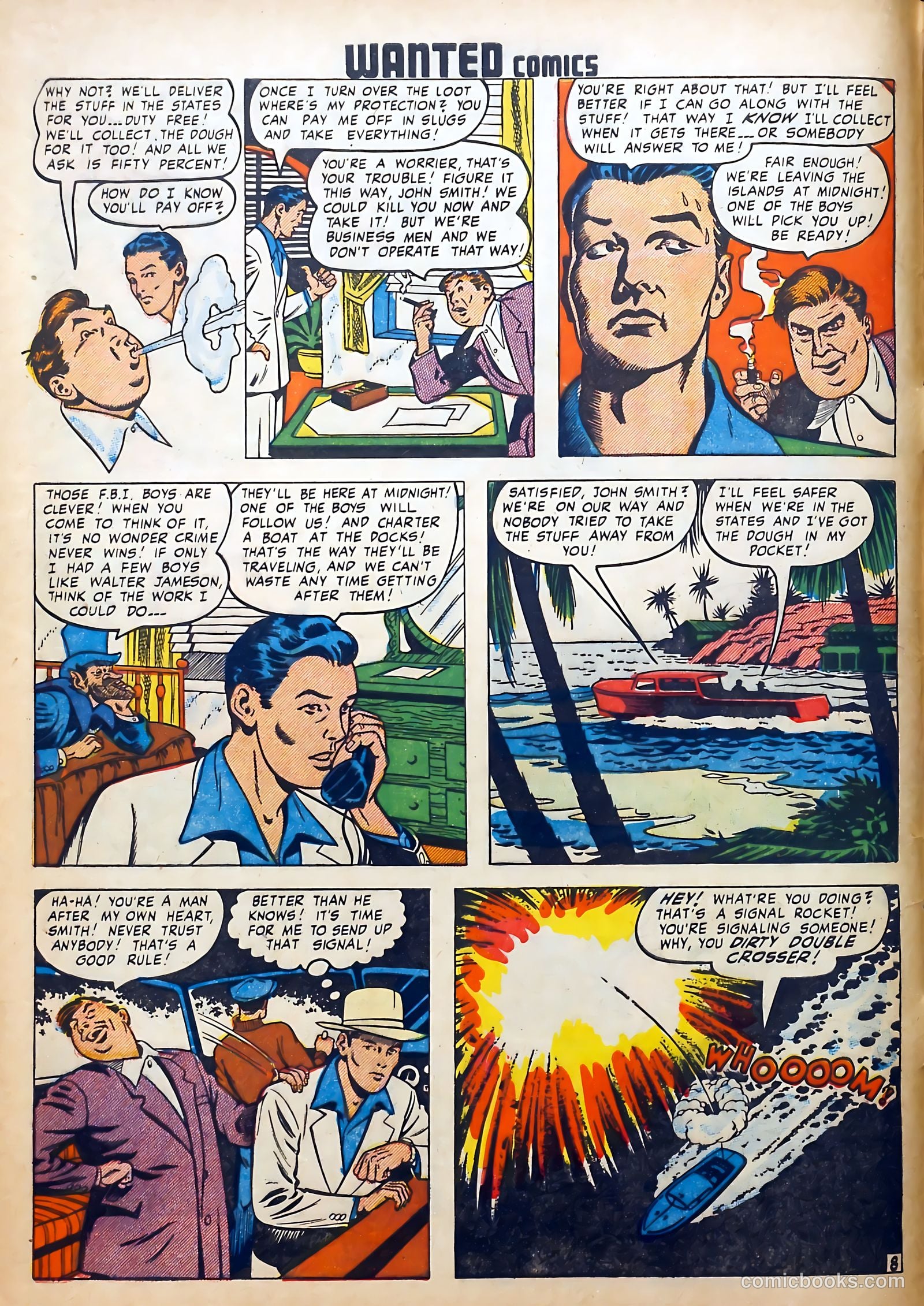 Wanted Comics #22 — page 10 of 52