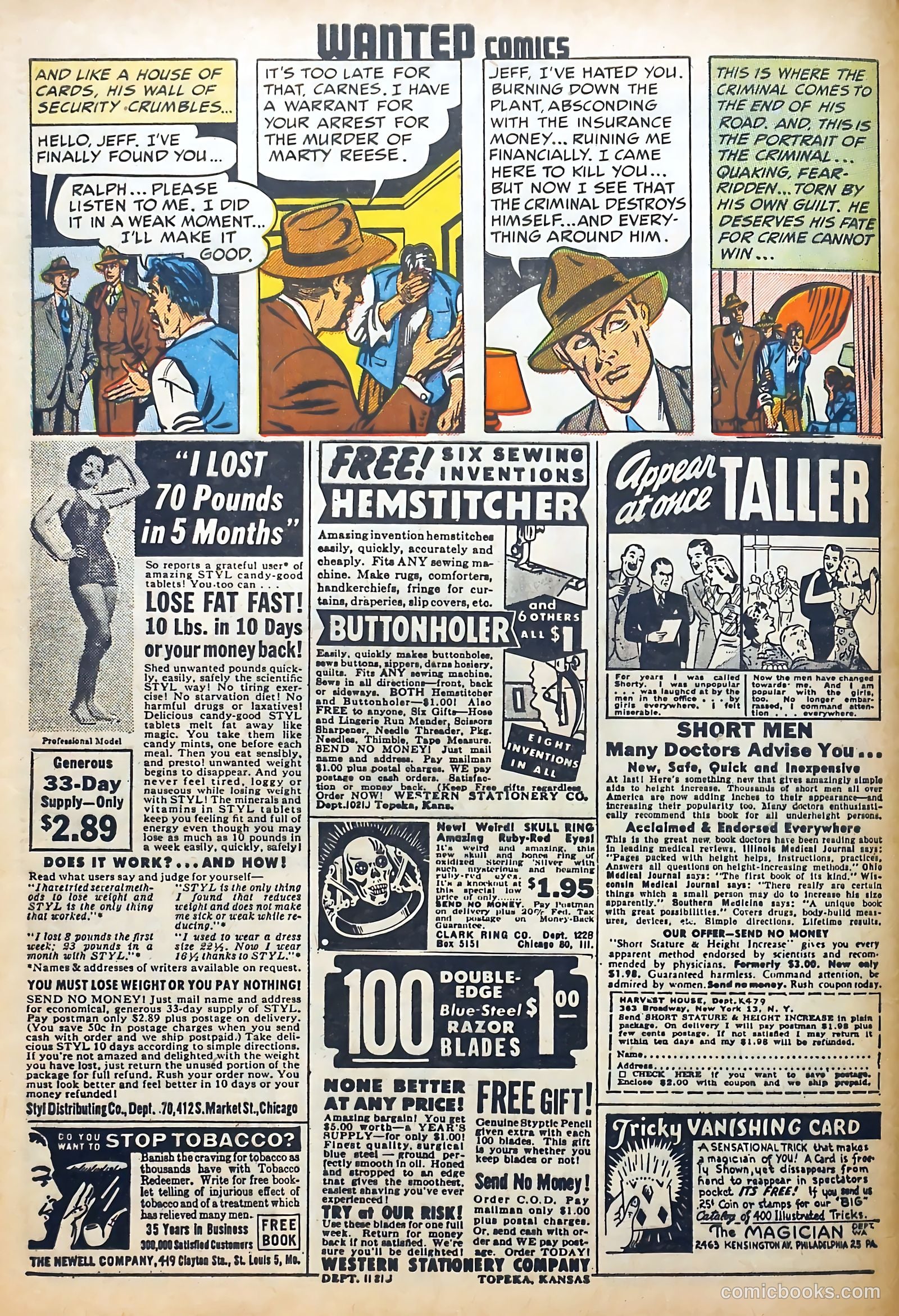Wanted Comics #22 — page 46 of 52