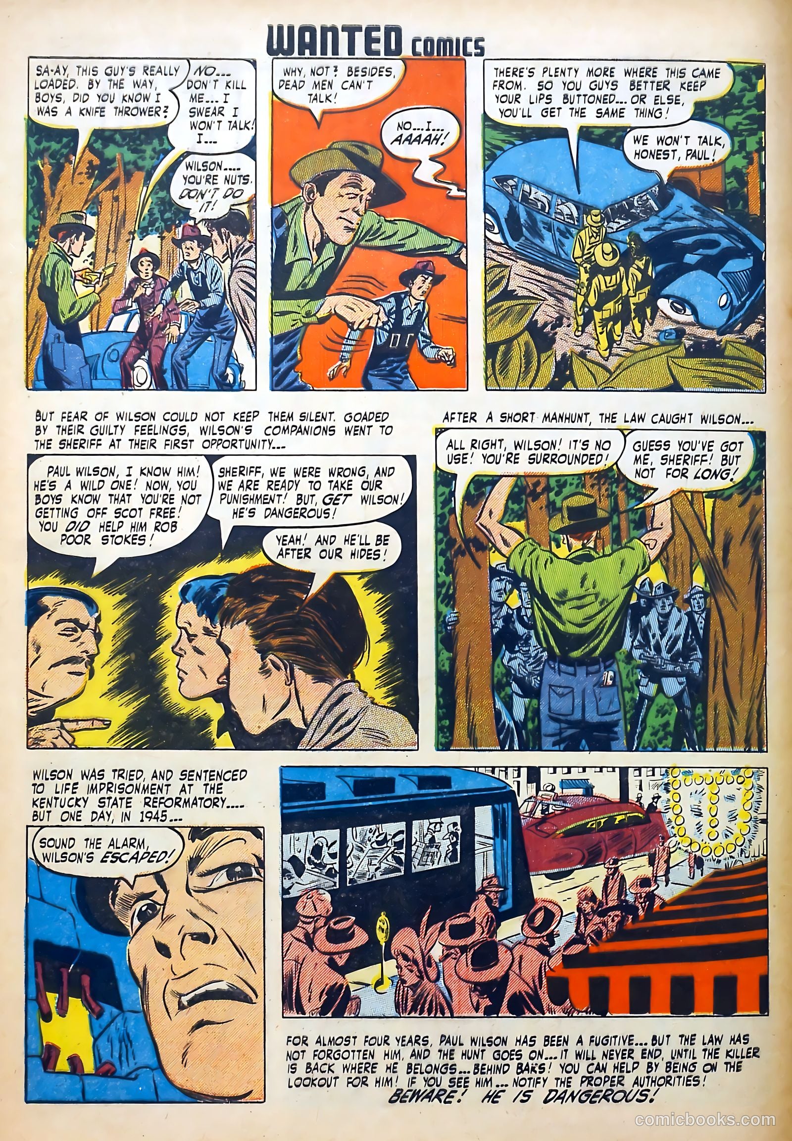 Wanted Comics #22 — page 48 of 52