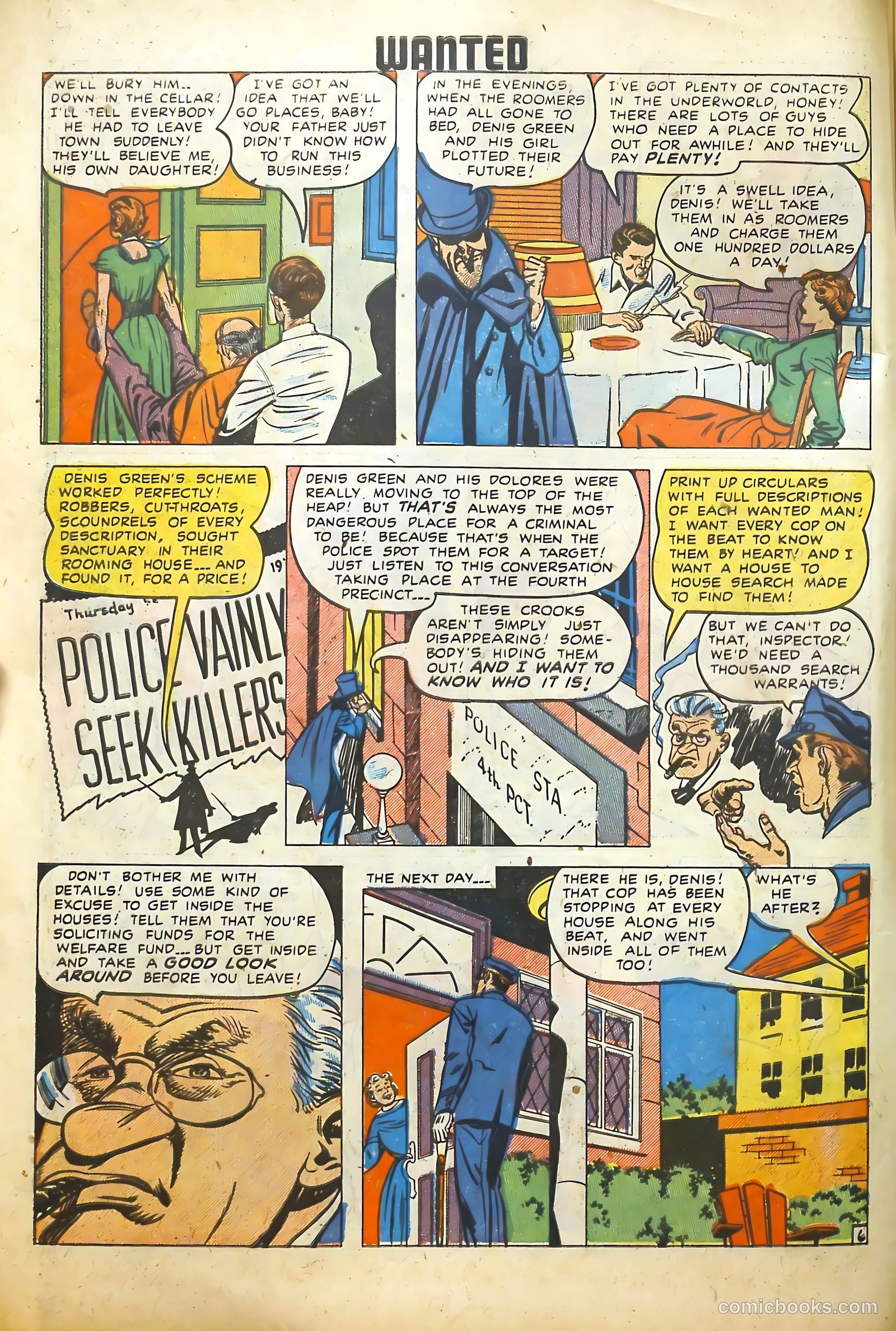 Wanted Comics #23 — page 8 of 52