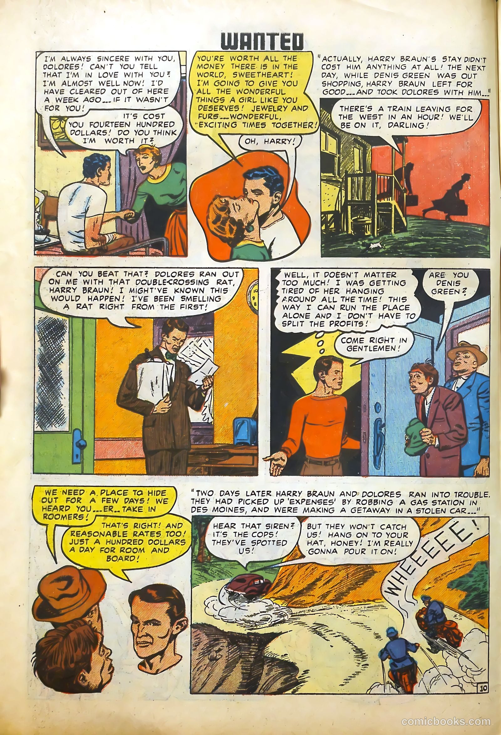 Wanted Comics #23 — page 12 of 52
