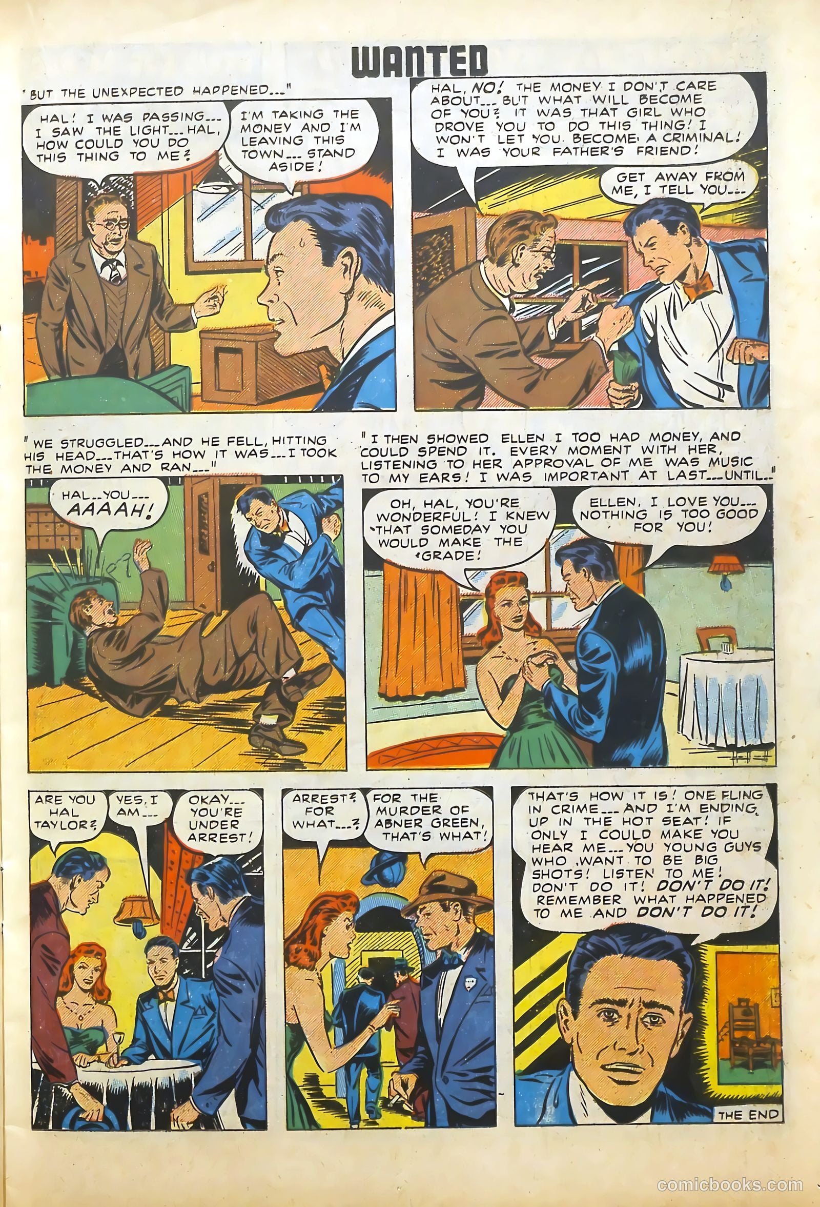 Wanted Comics #23 — page 17 of 52