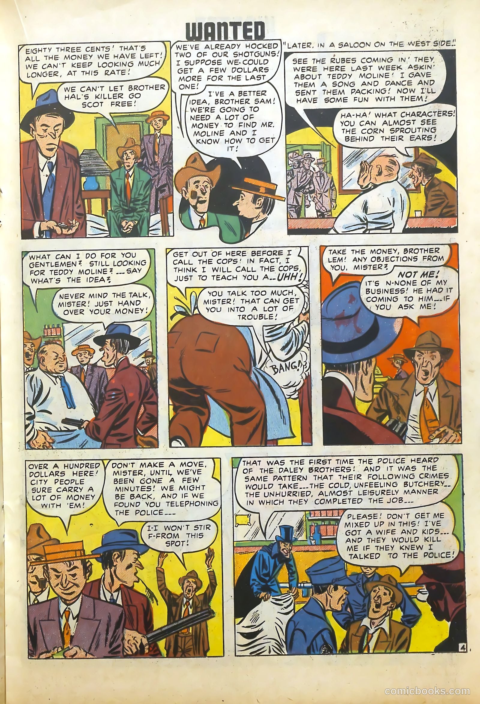 Wanted Comics #23 — page 23 of 52