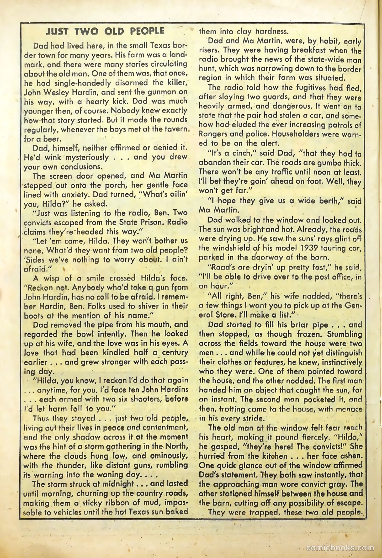 Wanted Comics #23 — page 32 of 52