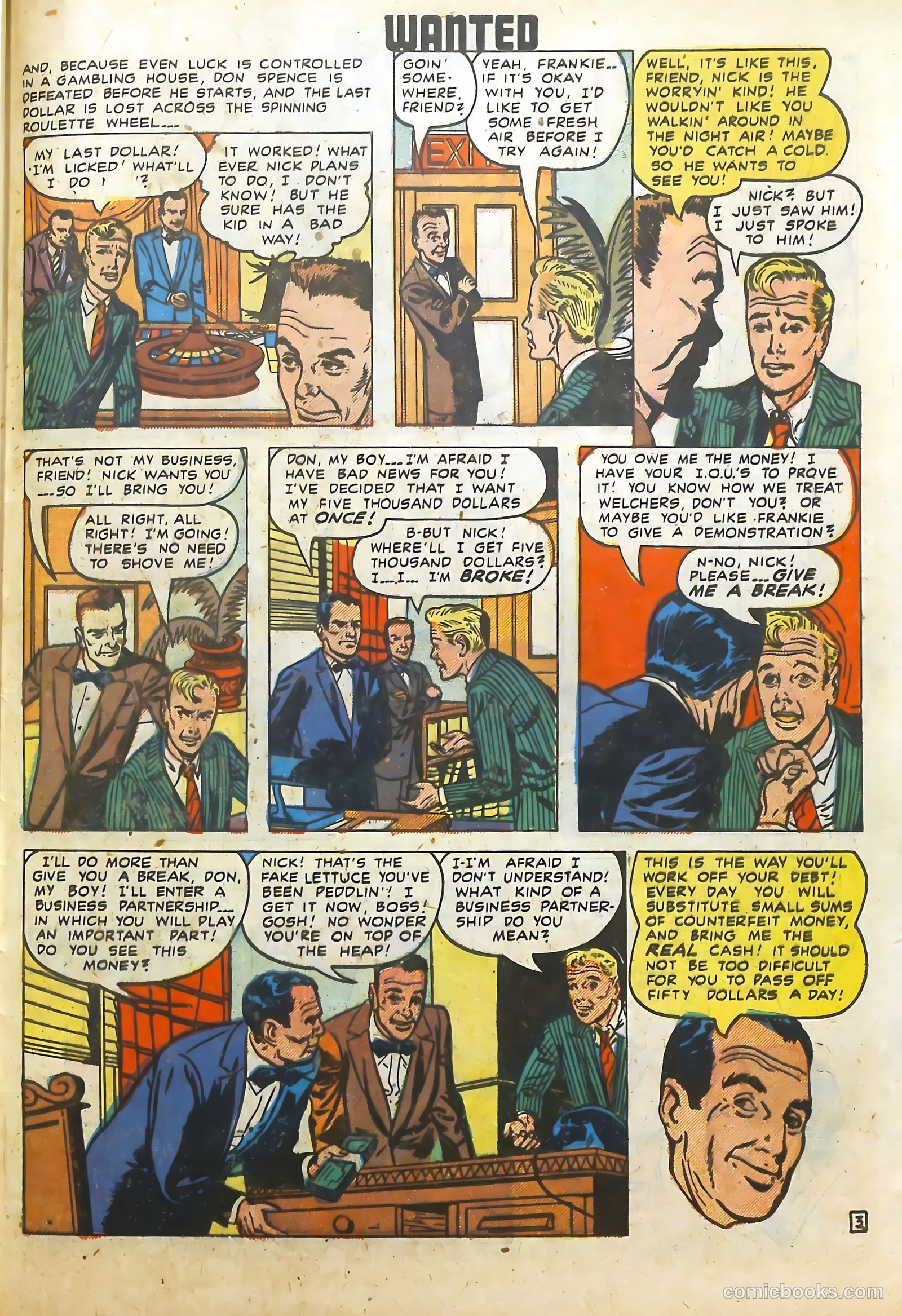 Wanted Comics #23 — page 43 of 52