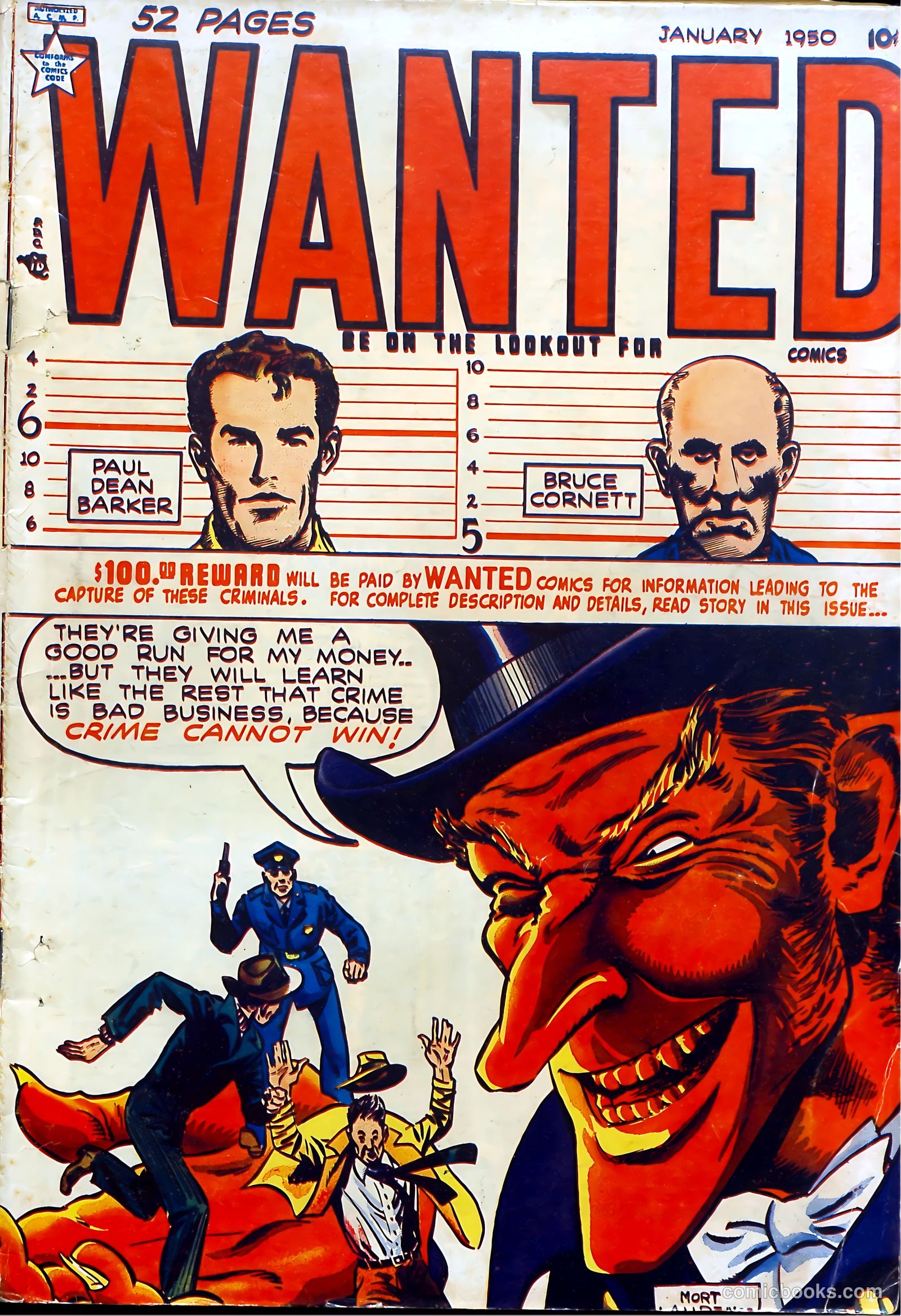 Wanted Comics #24 — page 1 of 52