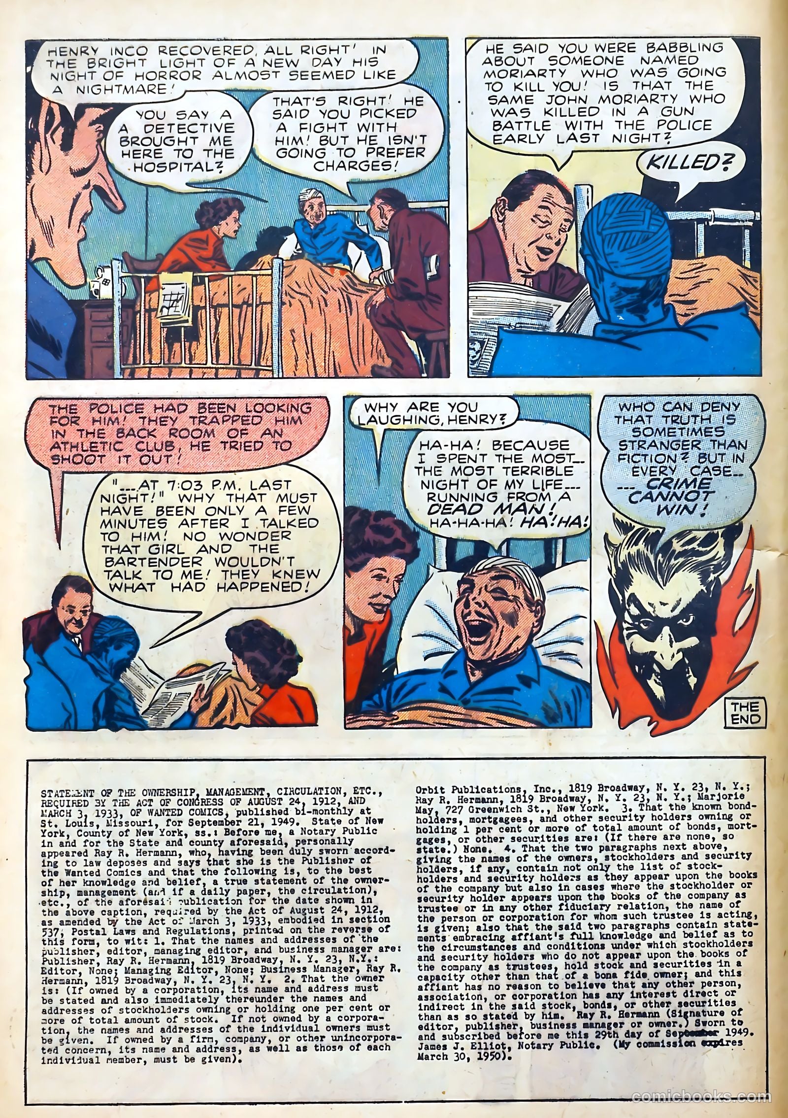 Wanted Comics #25 — page 12 of 52
