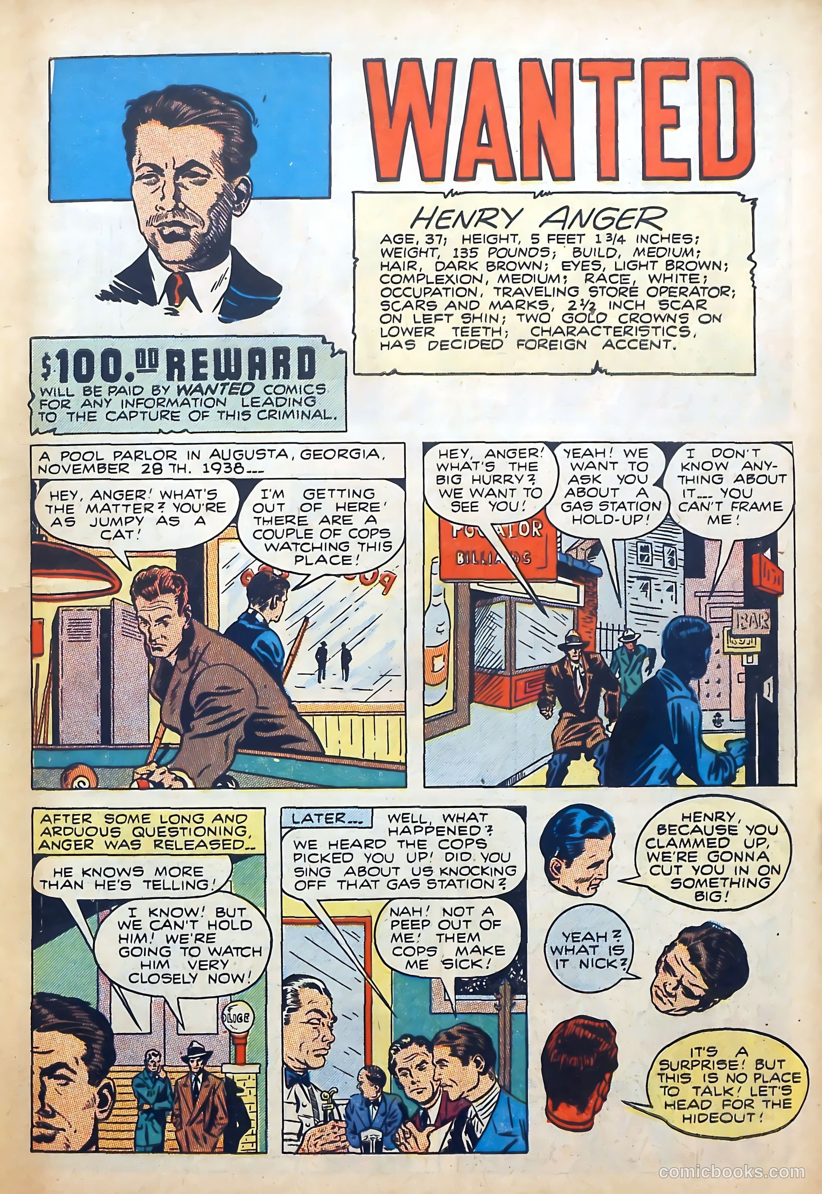 Wanted Comics #25 — page 13 of 52