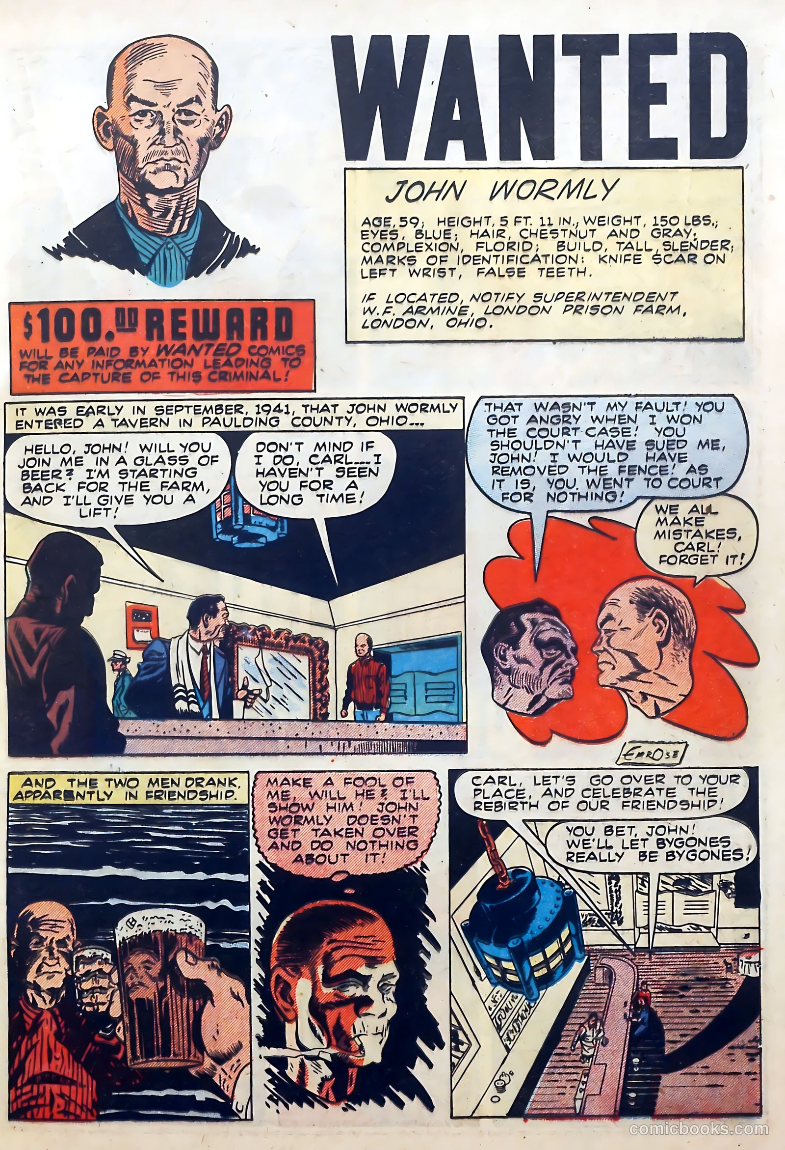 Wanted Comics #26 — page 23 of 52