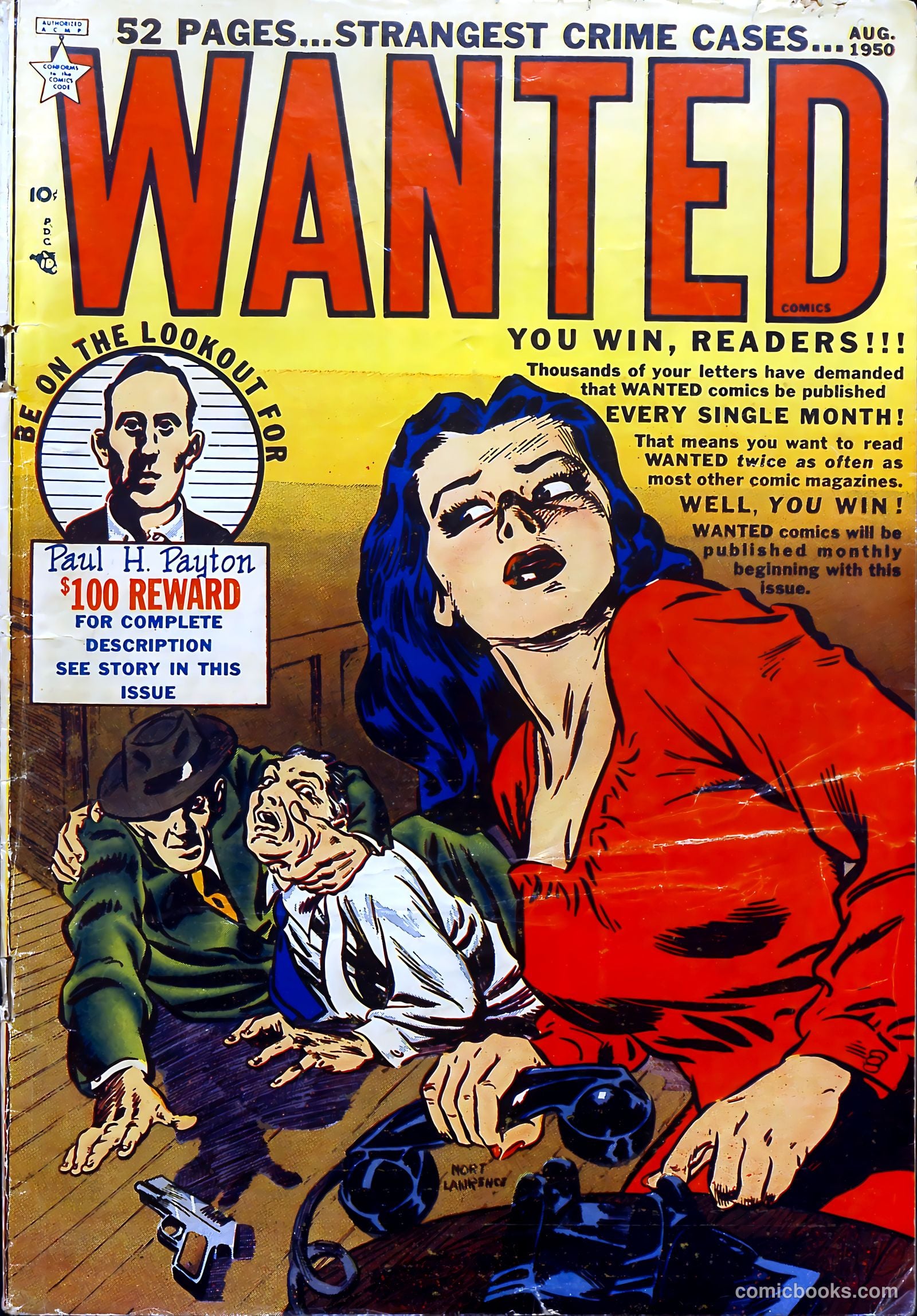Wanted Comics #28 — page 1 of 52