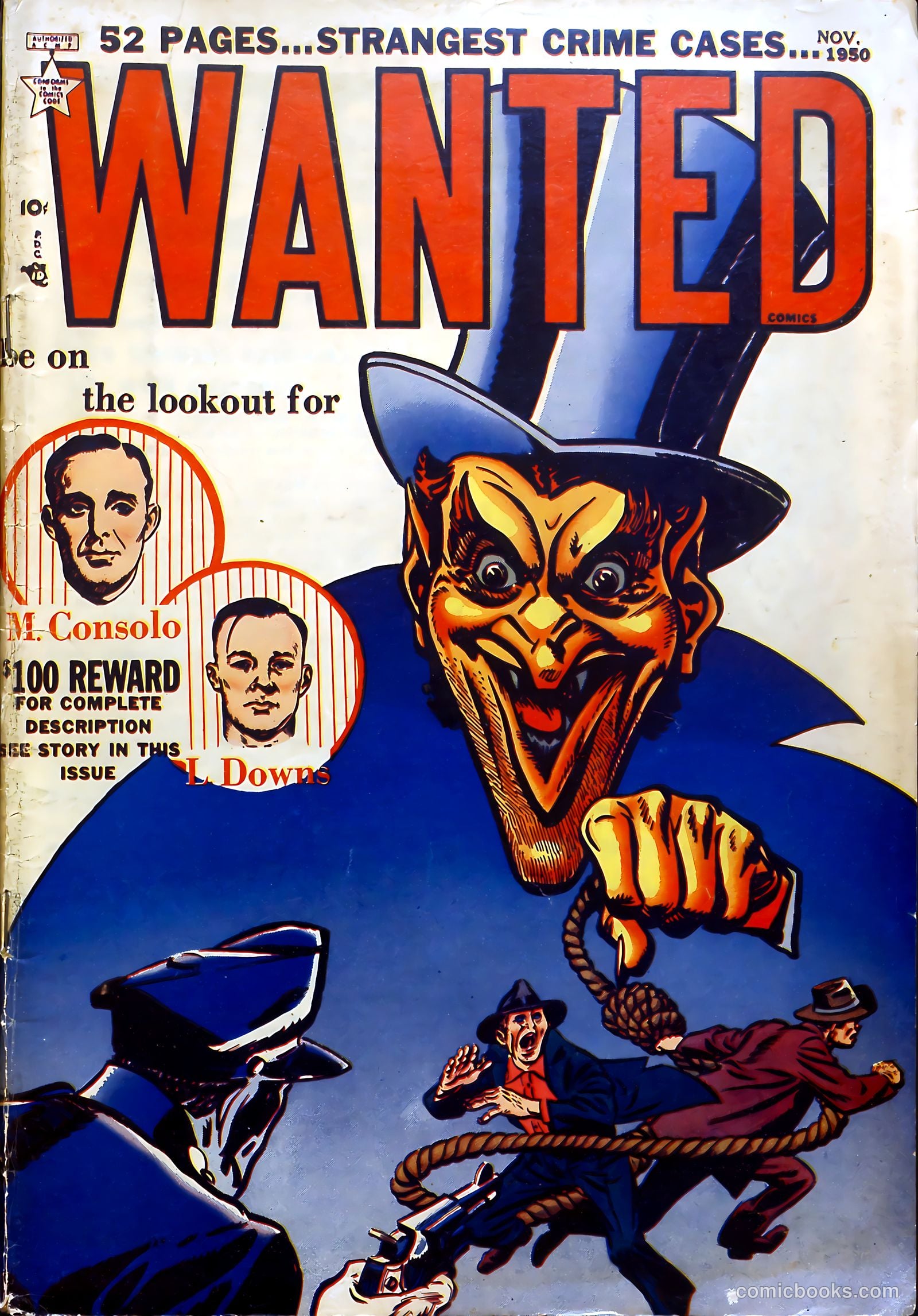 Wanted Comics #31 — page 1 of 52