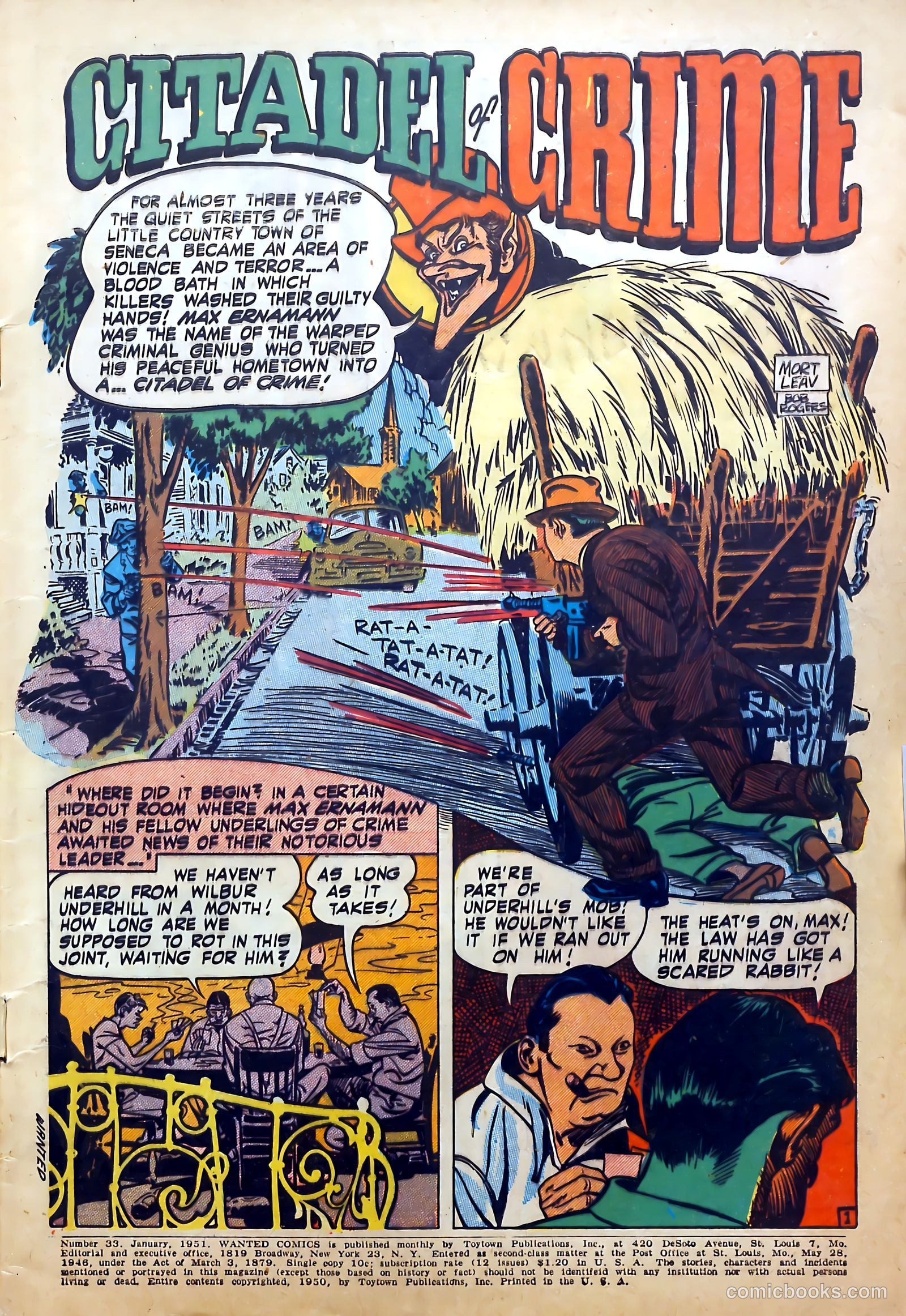Wanted Comics #33 — page 3 of 53