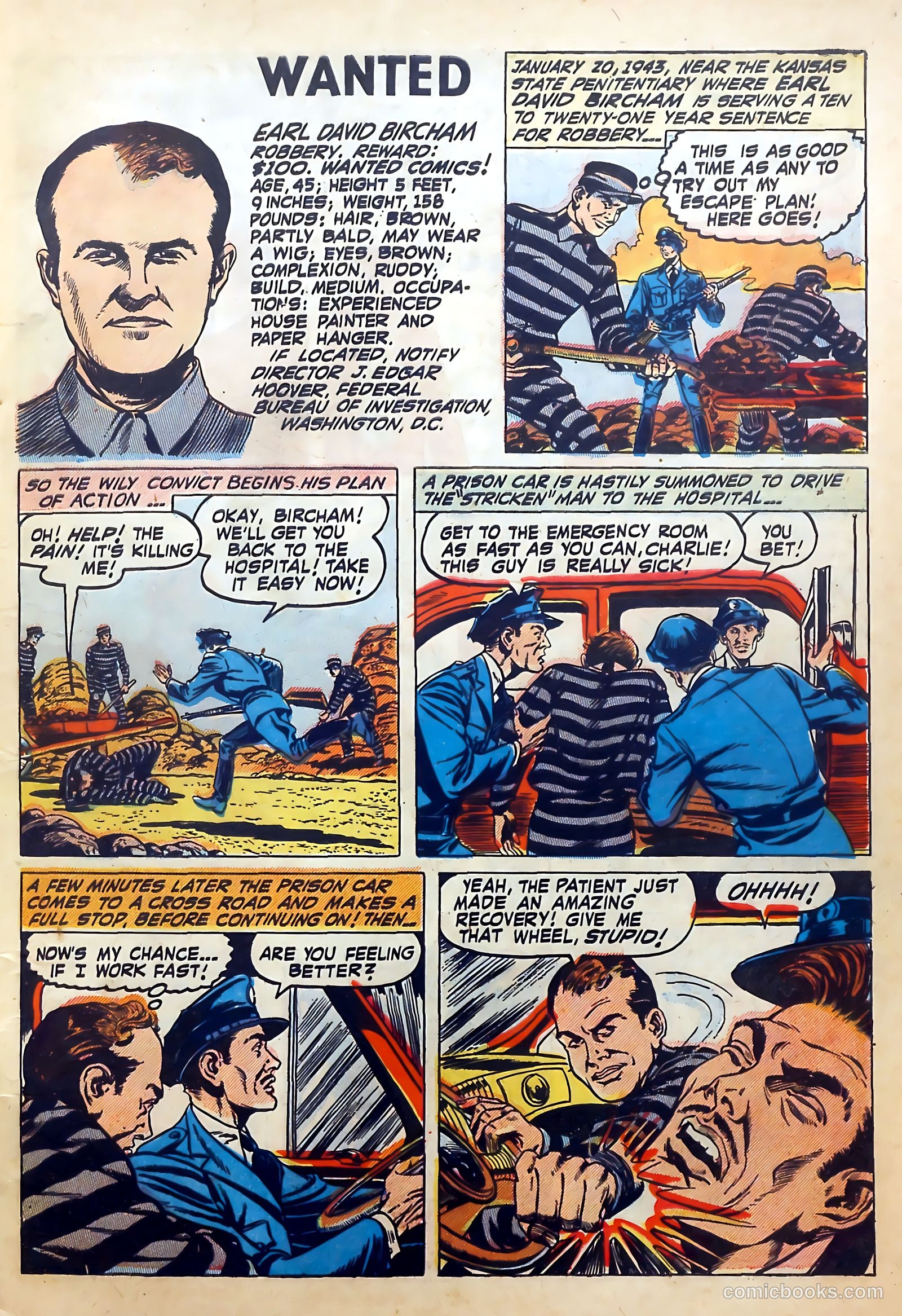 Wanted Comics #33 — page 13 of 53