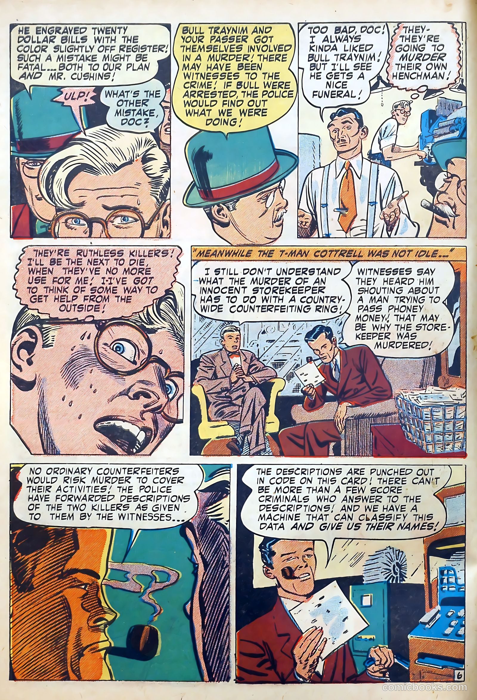 Wanted Comics #34 — page 8 of 53