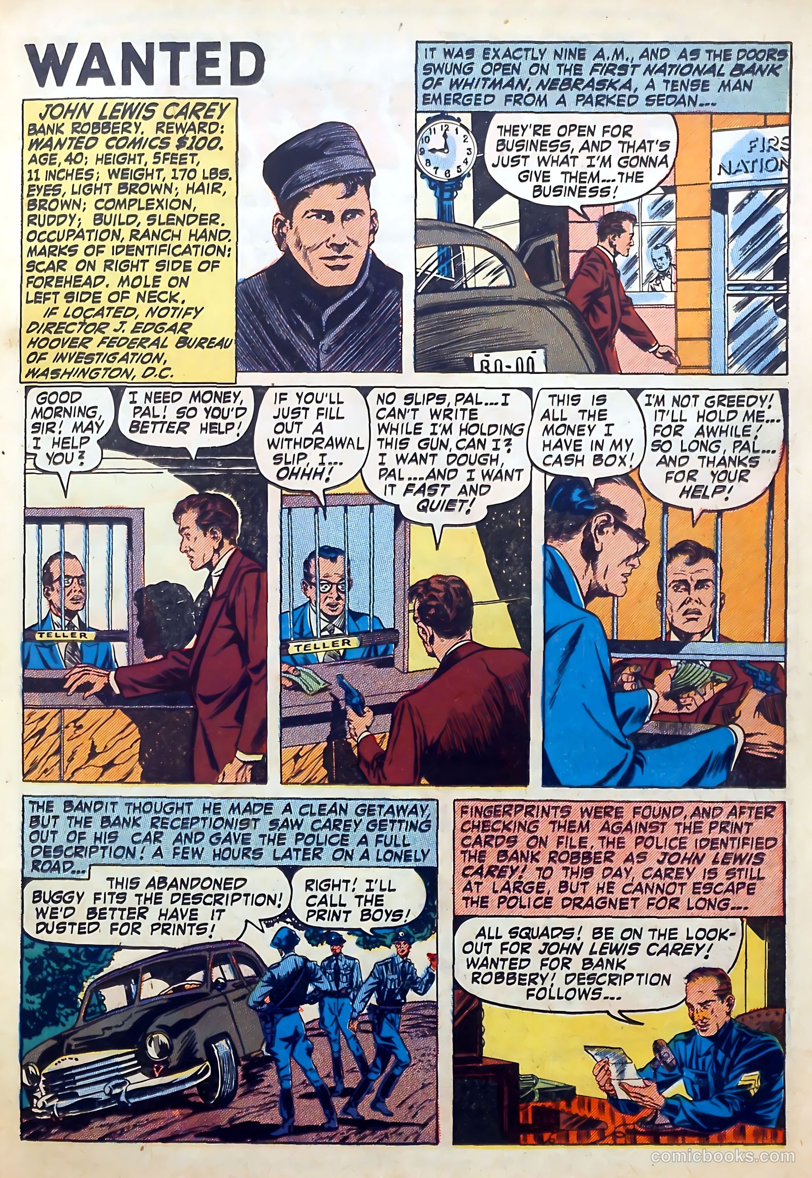 Wanted Comics #34 — page 15 of 53