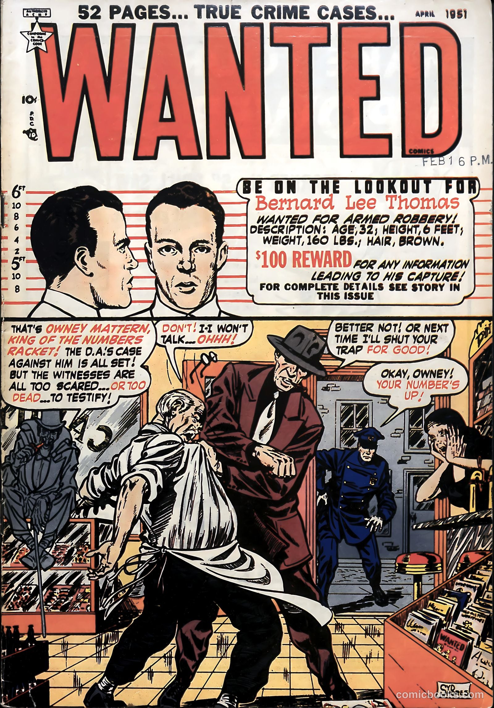 Wanted Comics #36 — page 1 of 53