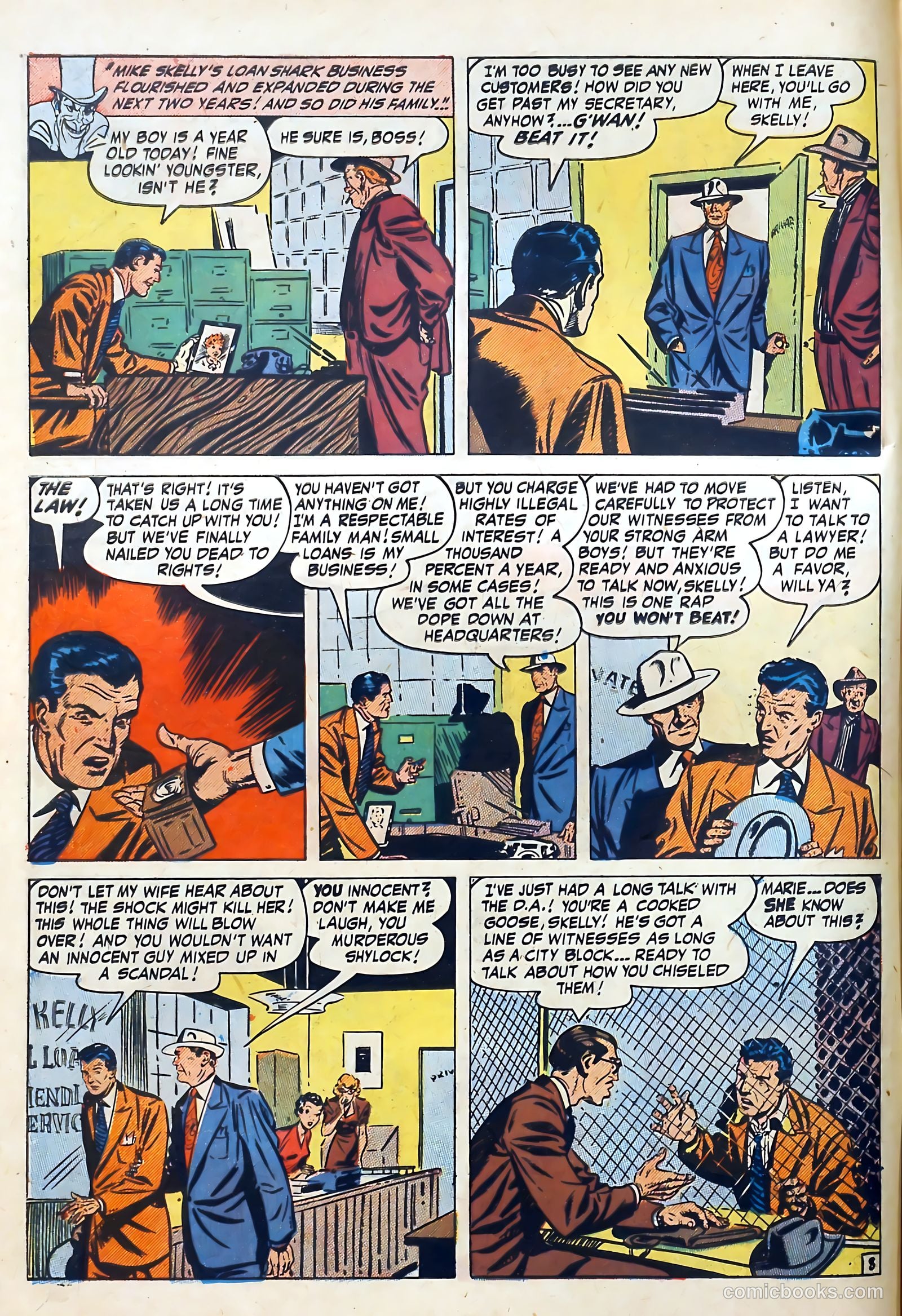 Wanted Comics #37 — page 10 of 52