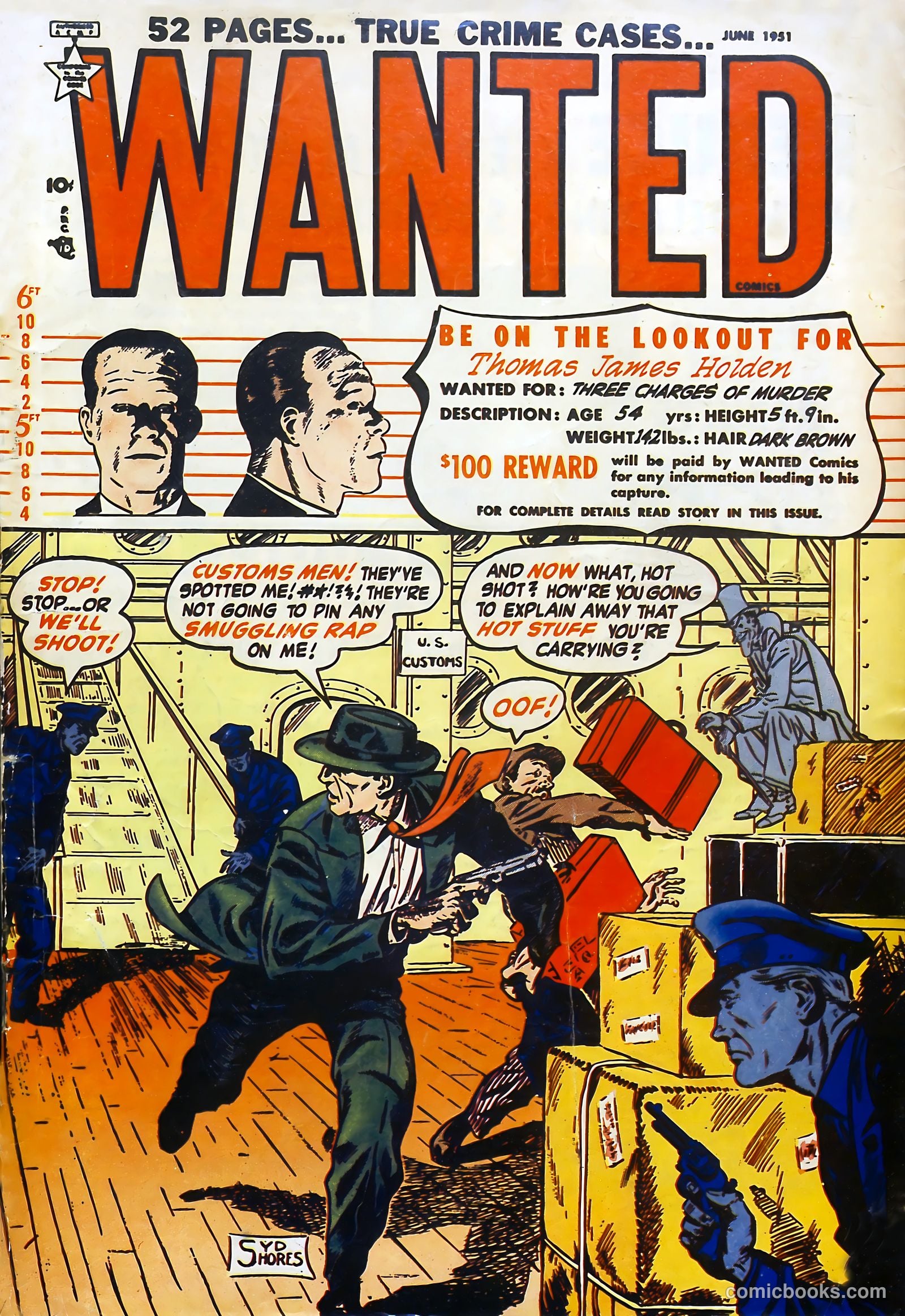 Wanted Comics #38 — page 1 of 52