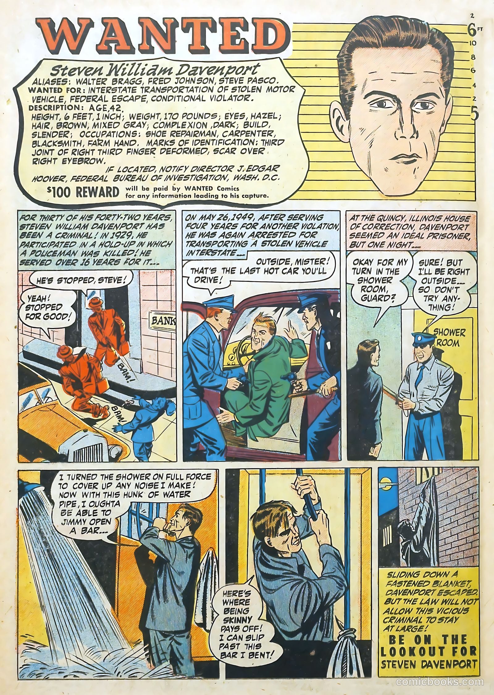Wanted Comics #38 — page 38 of 52