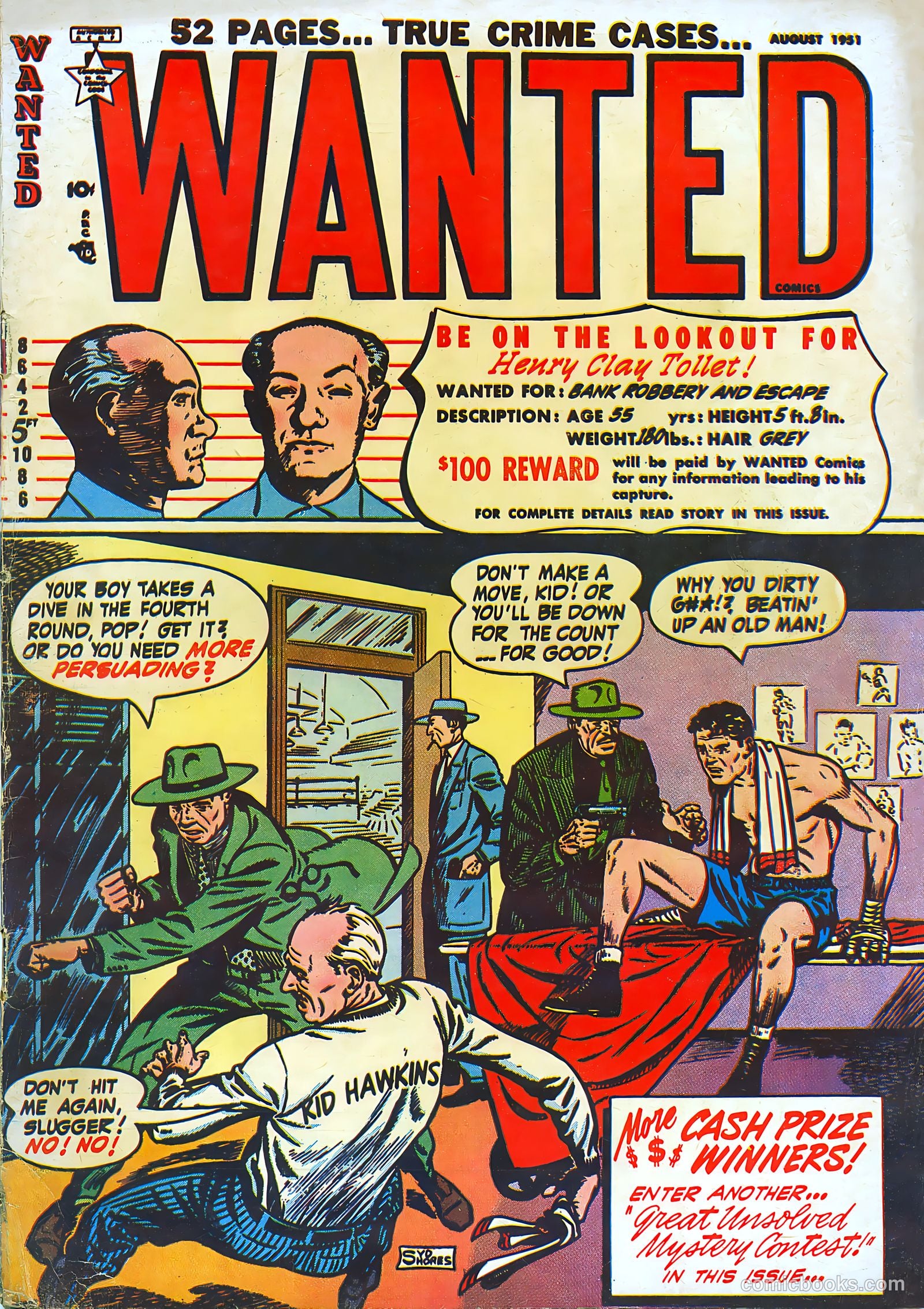 Wanted Comics #40 — page 1 of 53