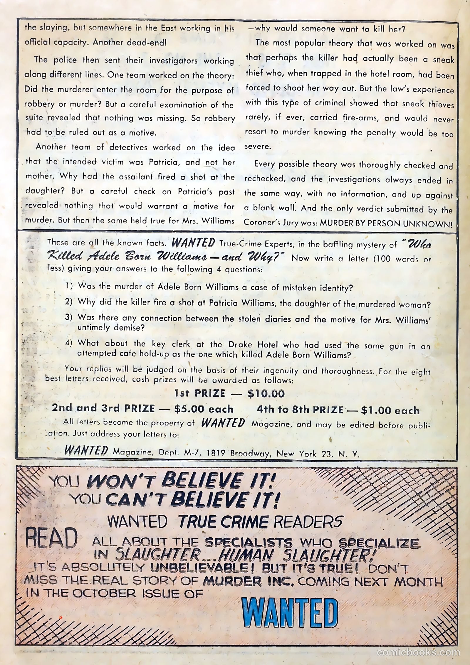 Wanted Comics #41 — page 32 of 53